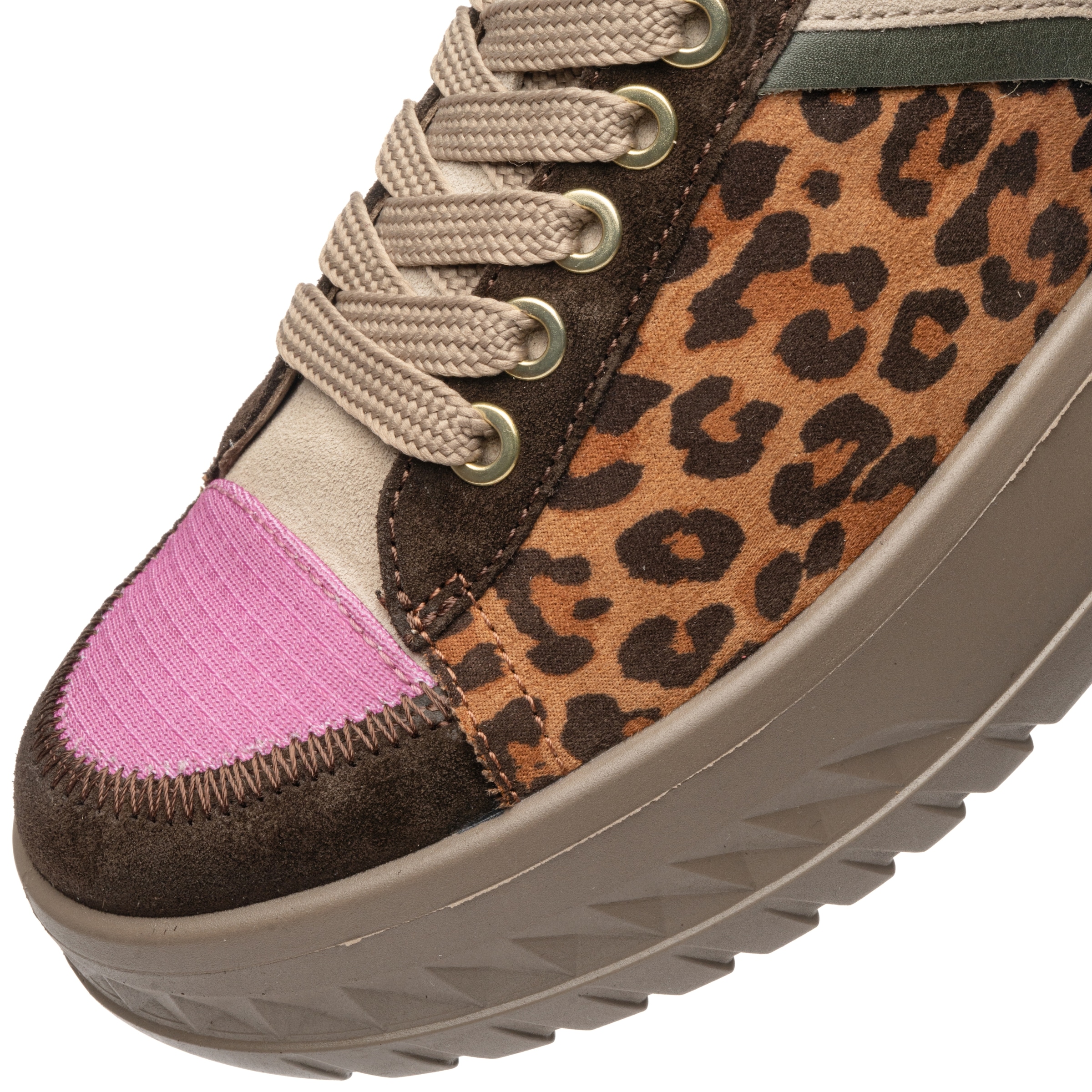 Ara Plateausneaker »MONACO«  Freizeitschuh, Halbschuh, Schnürschuh mit Besätzen, H-Weite