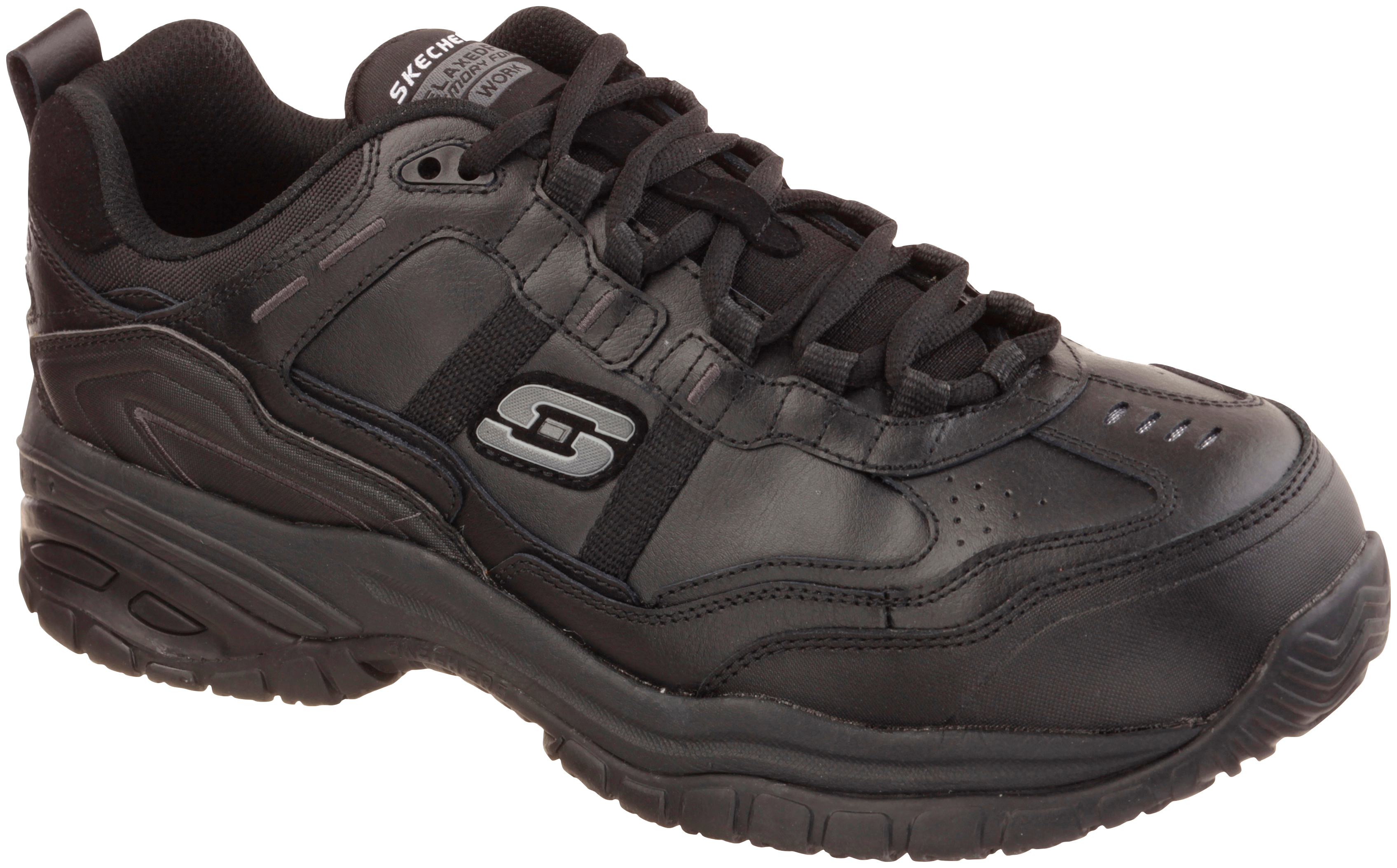 Skechers Work Footwear Sicherheitsschuh »SOFT STRIDE - GRINELL«, SB FO SRA, aus echtem Leder mit Memory Foam Einlegesohle