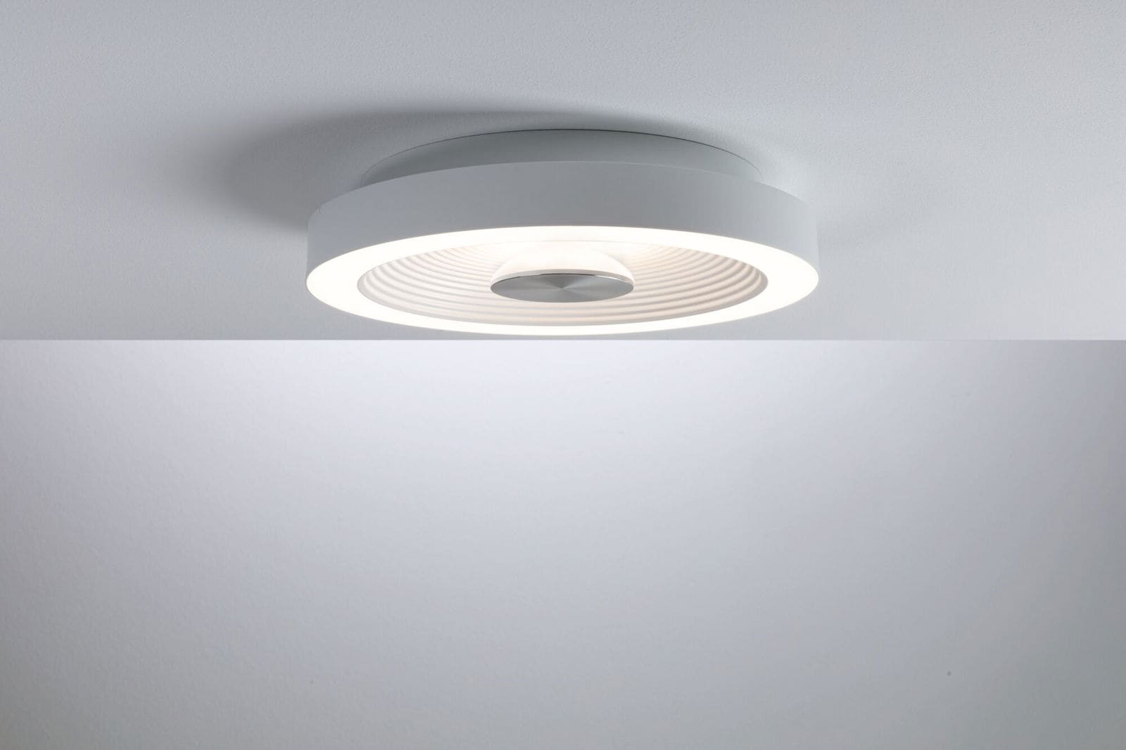 Paulmann LED Deckenleuchte »LED Deckenleuchte Volea IP44  3000K 470lm / 1650lm 230V 3,5 / 1x13W« 1 Stk. Warmweiß Dimmer