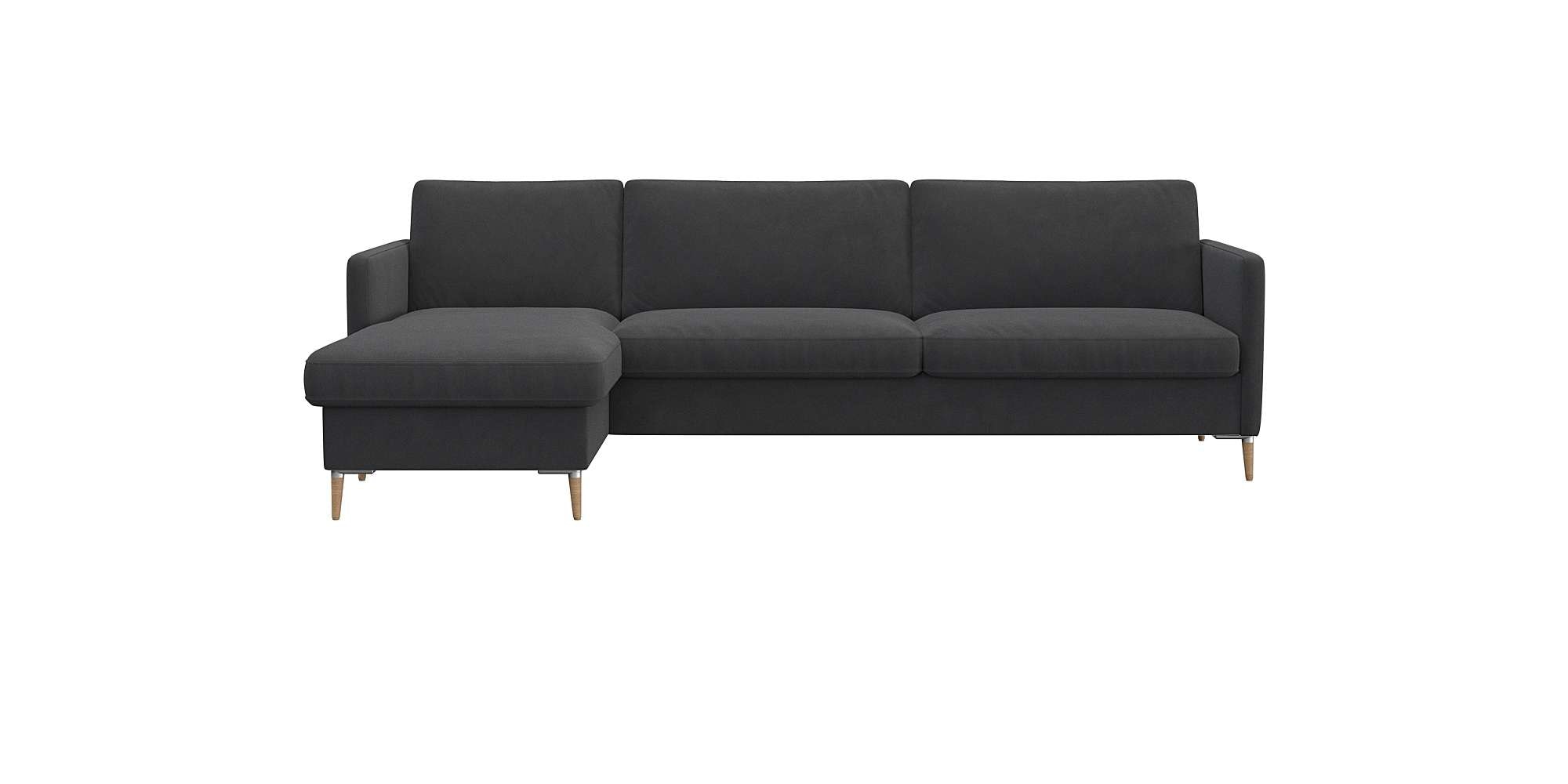 FLEXLUX Ecksofa "Fiore, super Sitzkomfort durch Kaltschaum im Sitz, L-Form" günstig online kaufen