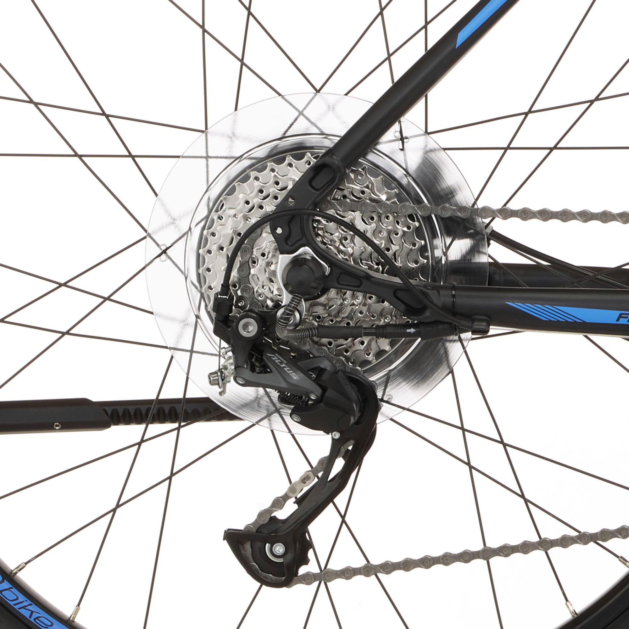 FISCHER Fahrrad E-Bike »MONTIS 2.1 557«, 9 Gang, Shimano, Altus, Heckmotor 250 W, (Schloss), Pedelec, Elektrofahrrad für Damen u. Herren, MTB