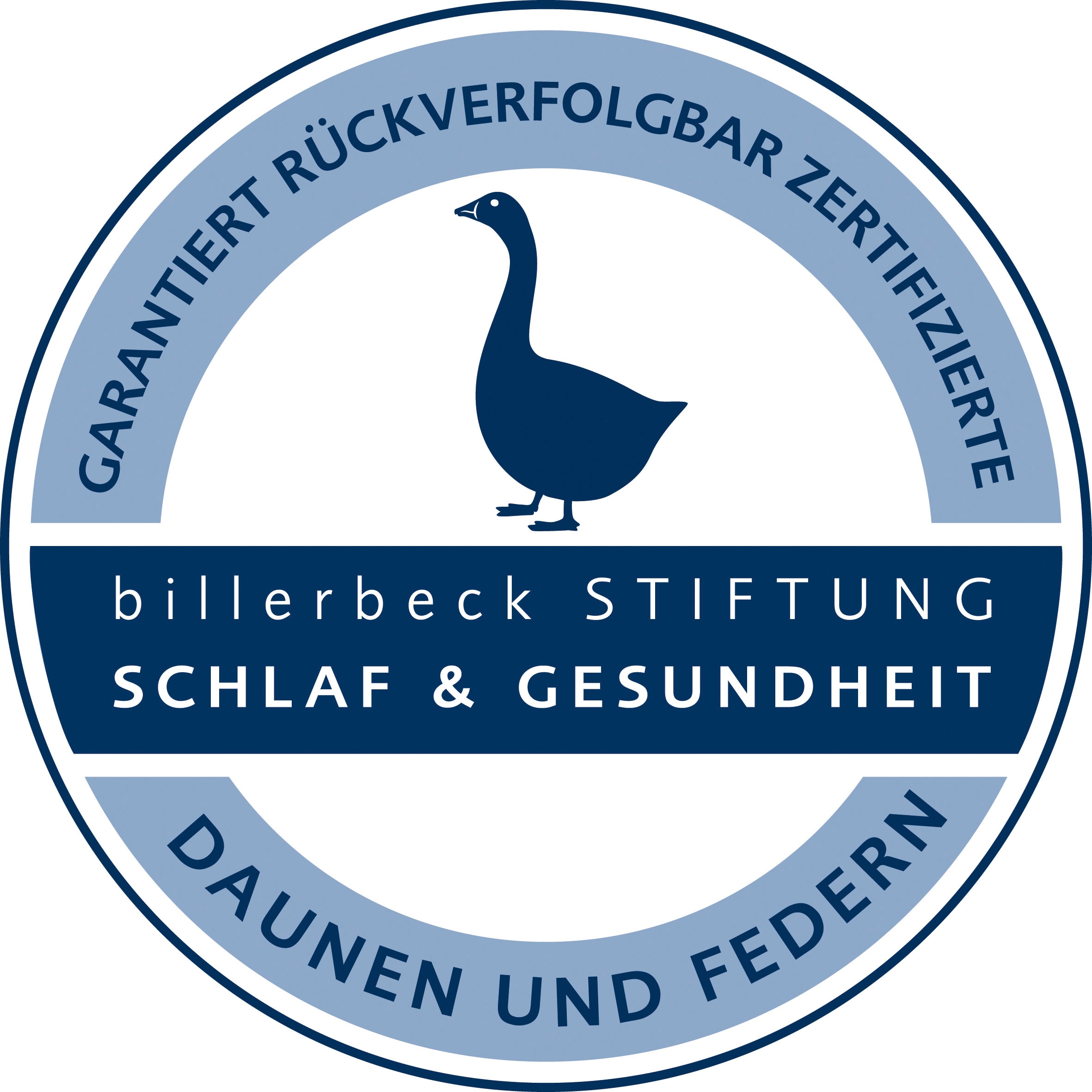 billerbeck Gänsefederkopfkissen »Ginnie 15, Kissen ist Allergiker freundlich (Hausstauballergiker)«, Füllung: 85% Gänsefeder, 15% Gänsedaunen, Bezug: 100% Baumwolle, (1 St.), Das Gänsedaunenkissen für höchsten Schlafkomfort