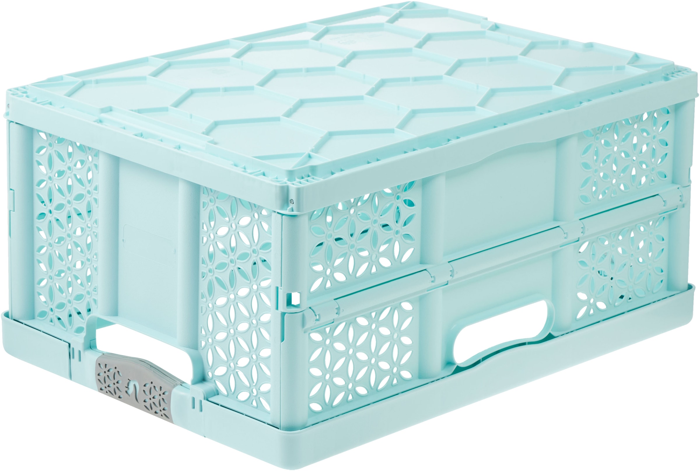 keeeper Klappbox »lea 32l und faltbarere Obst- und Gemüsebox nea 9l« Soft-Touch-Griffe, zusammenklappbar