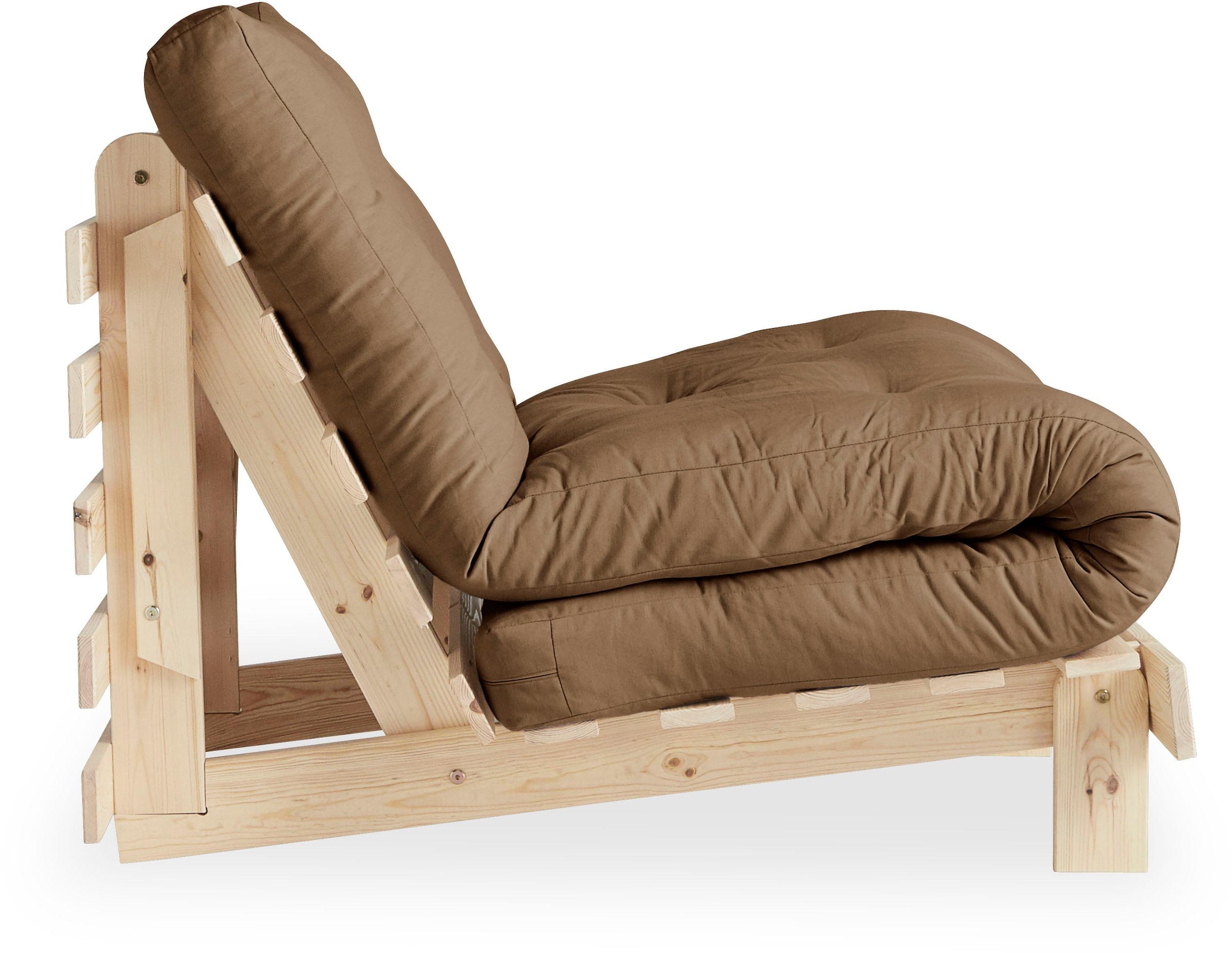 Karup Design Daybett »Roots Schlafsofa, Gästebett, Sofa inkl. Futonmatratze«, Liegefläche 90/140/160 x200 cm, FSC® zertifizierte Kiefer