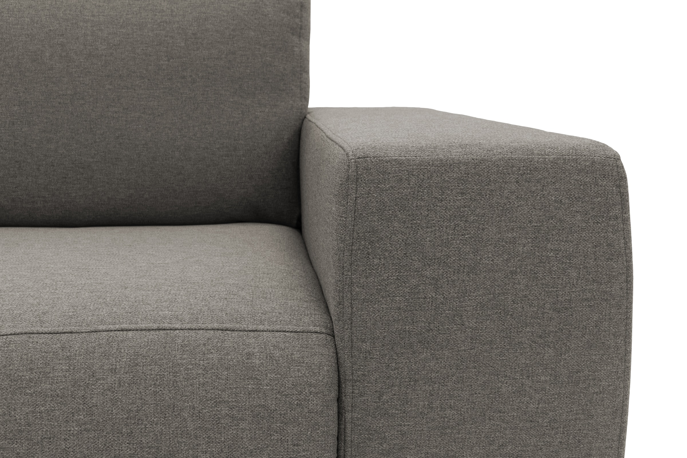 LOOKS by Wolfgang Joop Ecksofa »Looks VI L-Form«, gerade Linien, in 2 Bezugsqualitäten