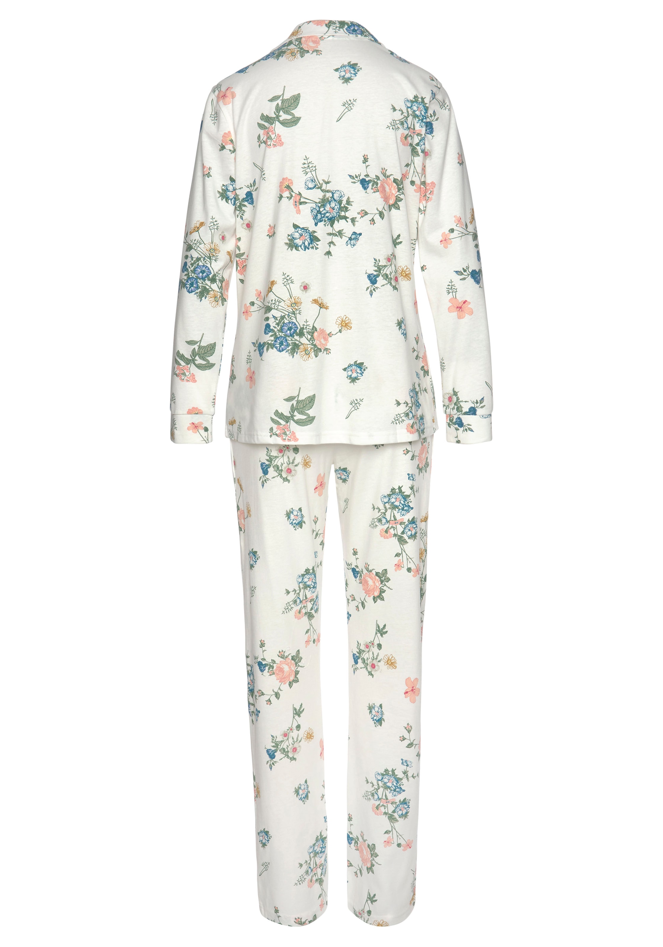 Vivance Dreams Pyjama, mit Blumen Print günstig kaufen