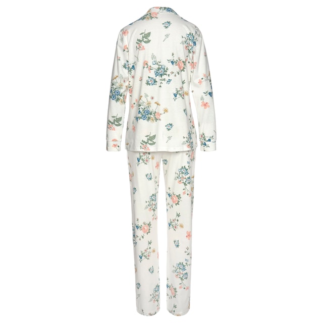 Vivance Dreams Pyjama, mit Blumen Print günstig kaufen