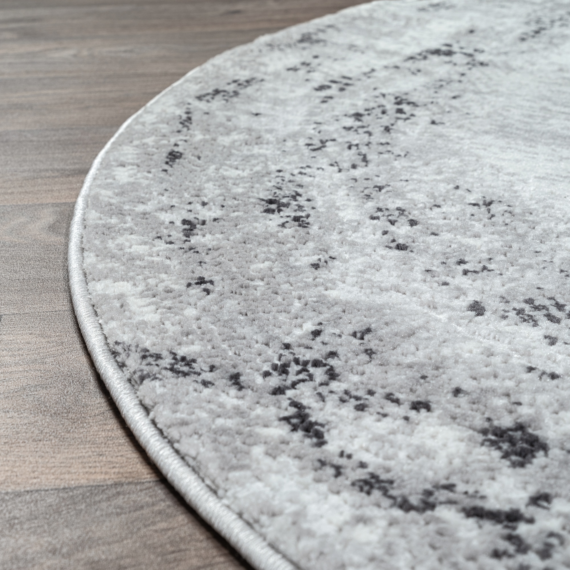 Sanat Teppich »Harmony 3215 , auch als Läufer« rund 12 mm Höhe weicher Kurzflorteppich, meliert, Wohnzimmer, Schlafzimmer