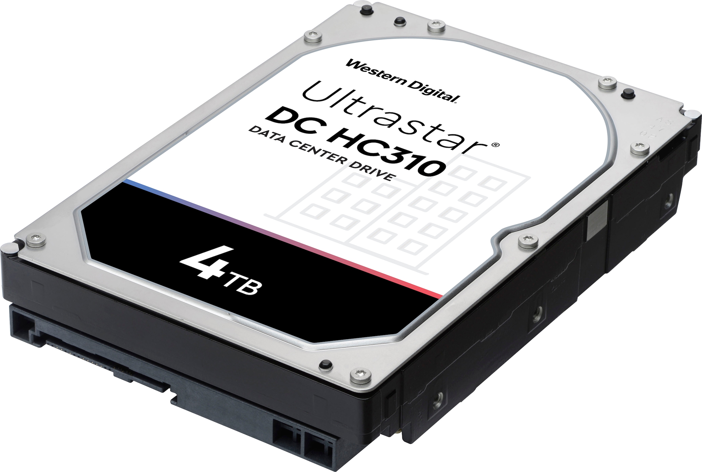 Western Digital HDD-Festplatte »Ultrastar DC HC310 4TB SAS«, 3,5 Zoll, Anschluss SAS, Bulk