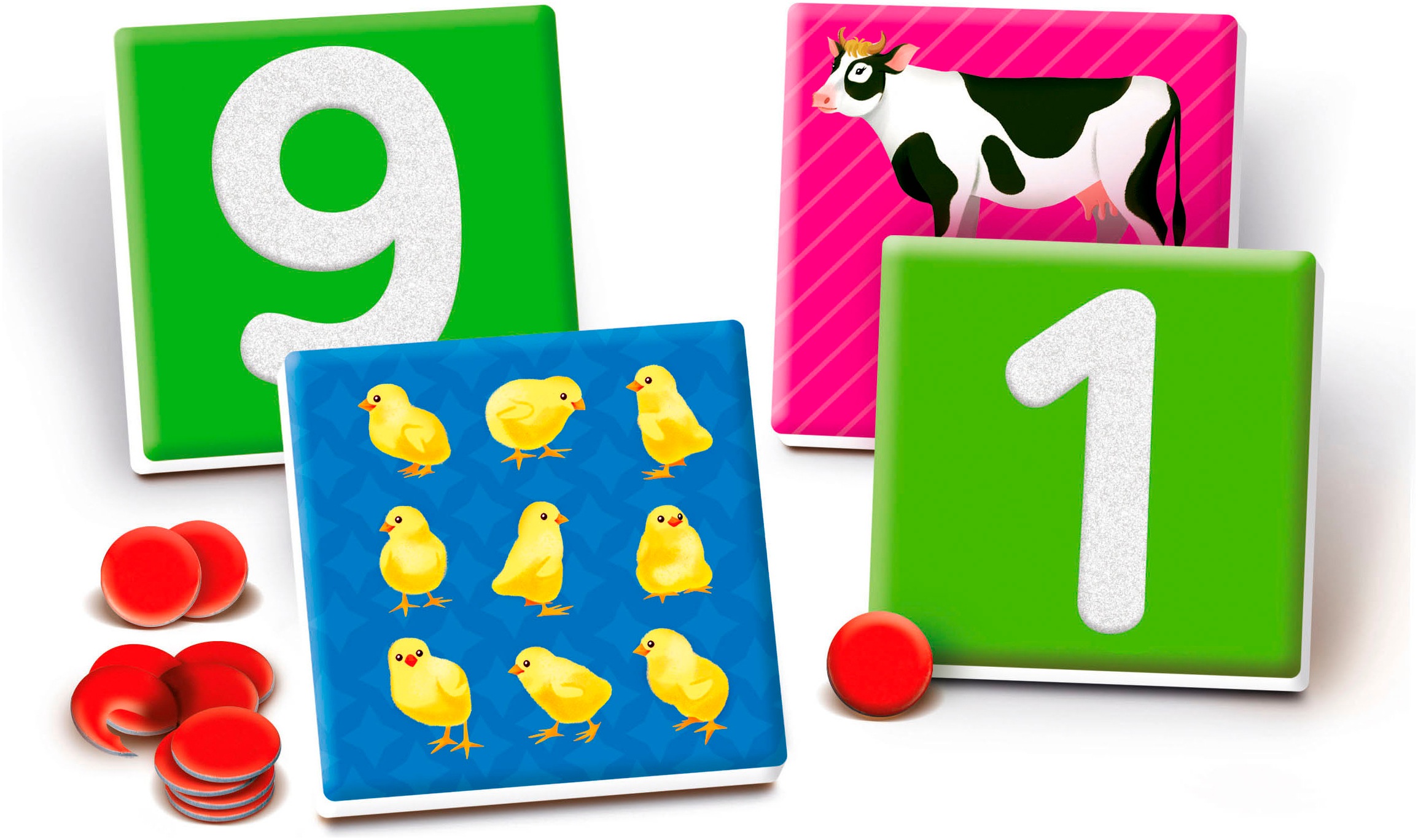 Clementoni® Spiel »Education, Taktile Zahlen (Montessori)«, Made in Europe