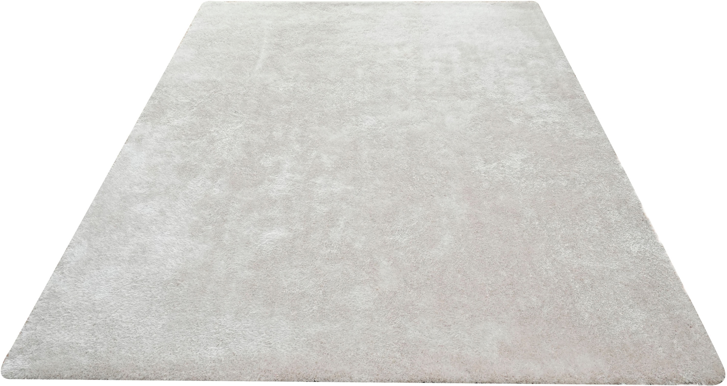 my home Hochflor-Teppich »Dana light, besonders weich, Mikrofaser Teppiche«, rechteckig, 25 mm Höhe, uni, leichter Glanz, Wohnzimmer, Schlafzimmer, Esszimmer