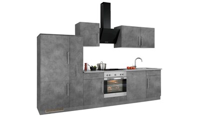 wiho Küchen Küchenzeile »Cali«, mit E-Geräten, Breite 310 cm kaufen