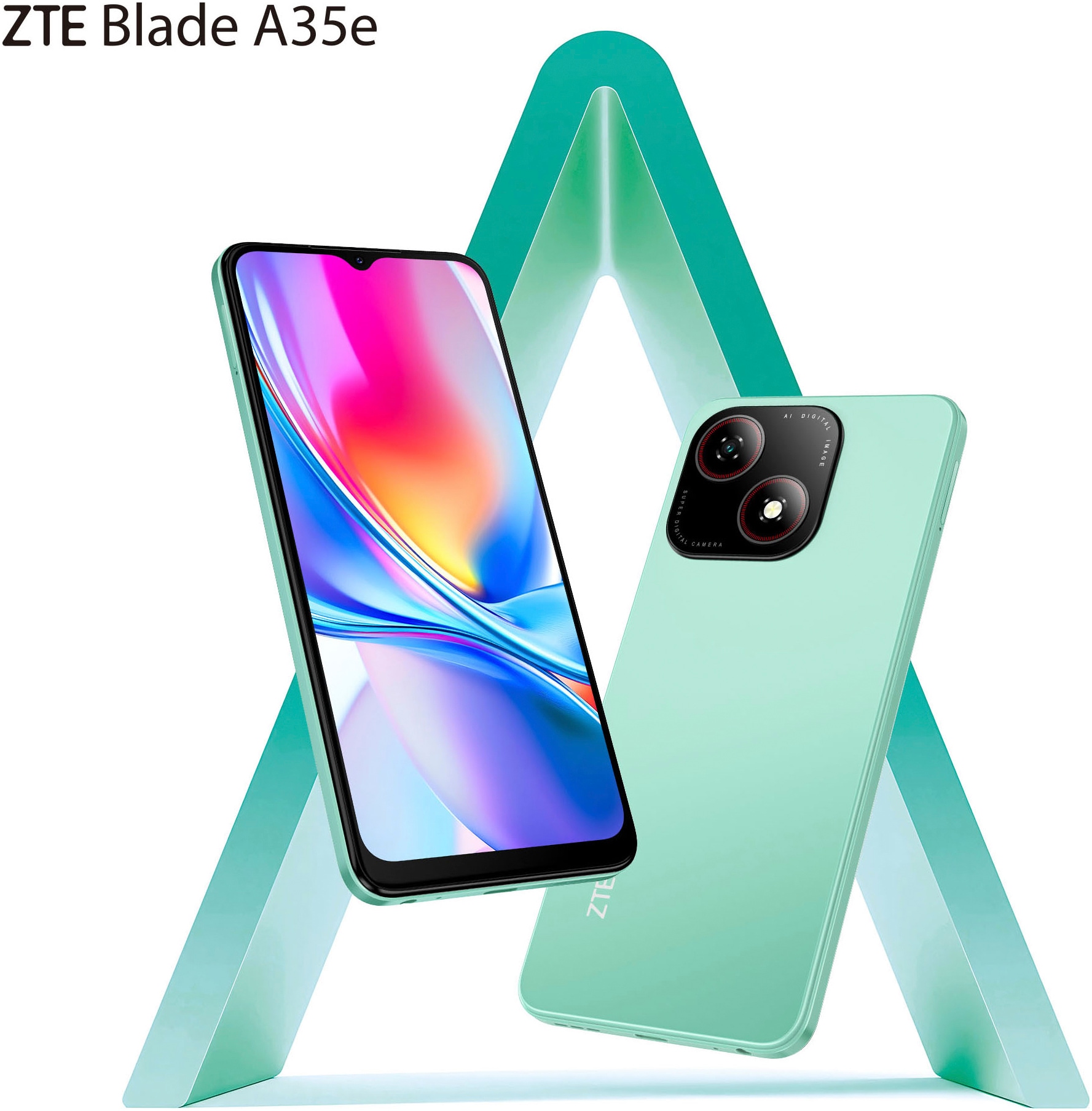 ZTE Smartphone »Blade A35e«, Ice Green