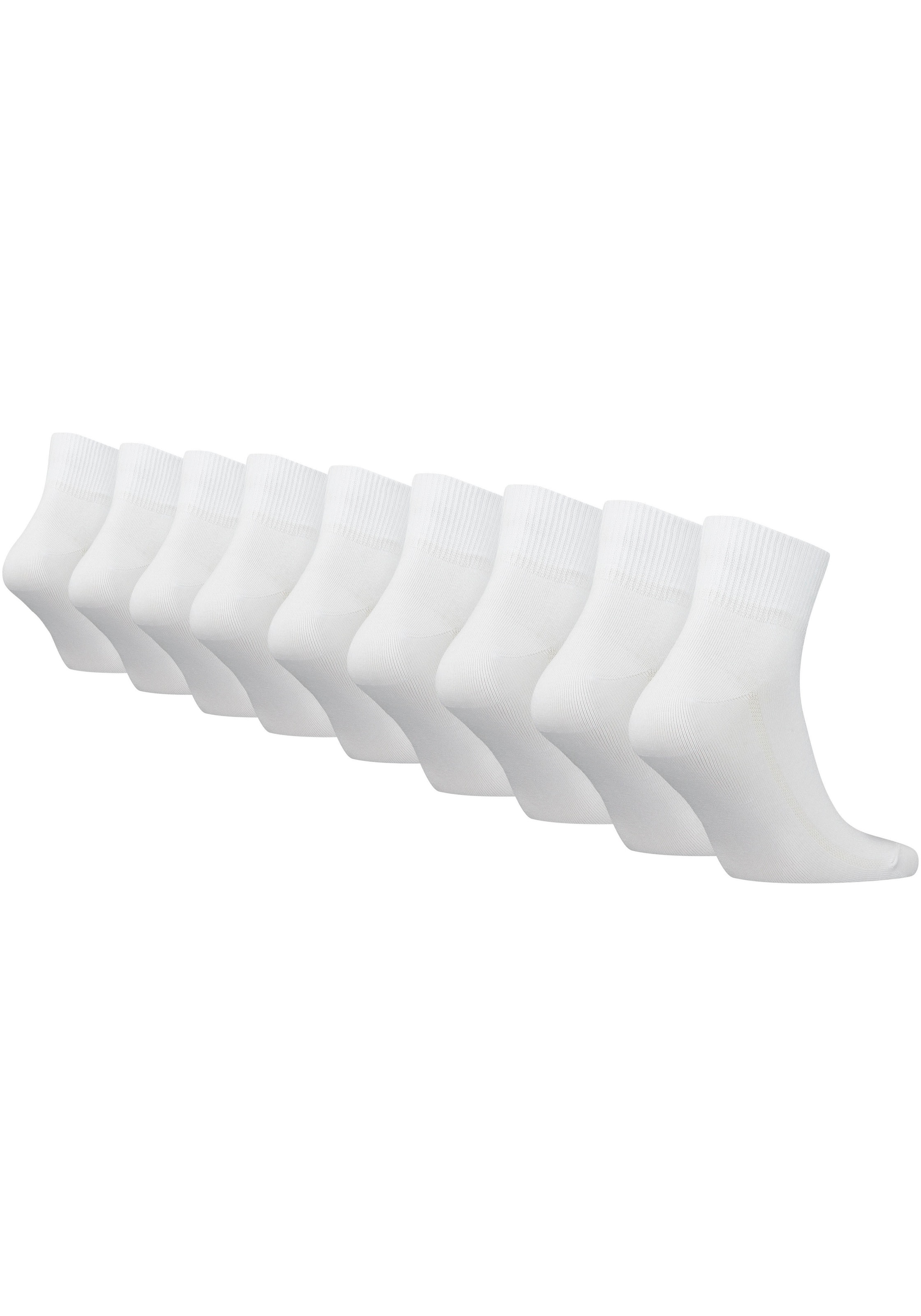 Levi's® Kurzsocken, (Packung, 9 Paar), mit breitem Logobund