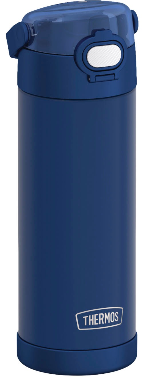 THERMOS Isolierflasche »FUNTAINER Water Bottle, doppelwandiger Edelstahl, spülmaschinenfest« 0,47l, 12h kalt, mit dichschließendem Push Button Lid
