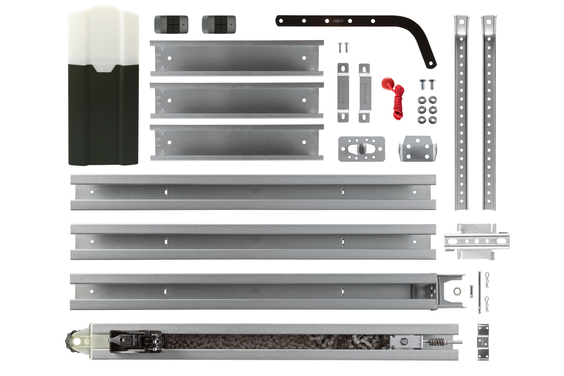 SCHELLENBERG Garagentorantrieb »Powerlift 550 N, max. Torfläche 8 m², Zugkraft 550 N« inkl. 2 x 4-Kanal Handsender