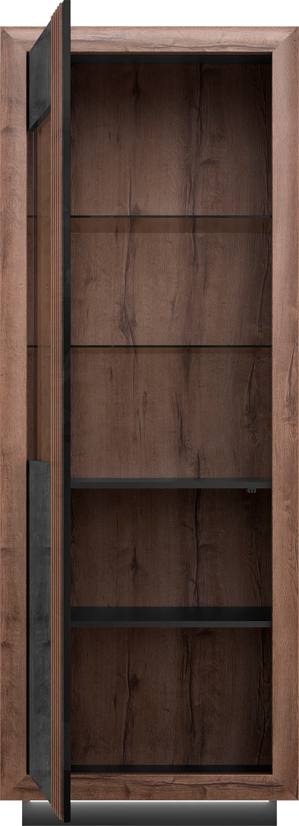 FORTE Highboard »Savona«, Höhe 197 cm, inkl. Lichtleiste im Sockel