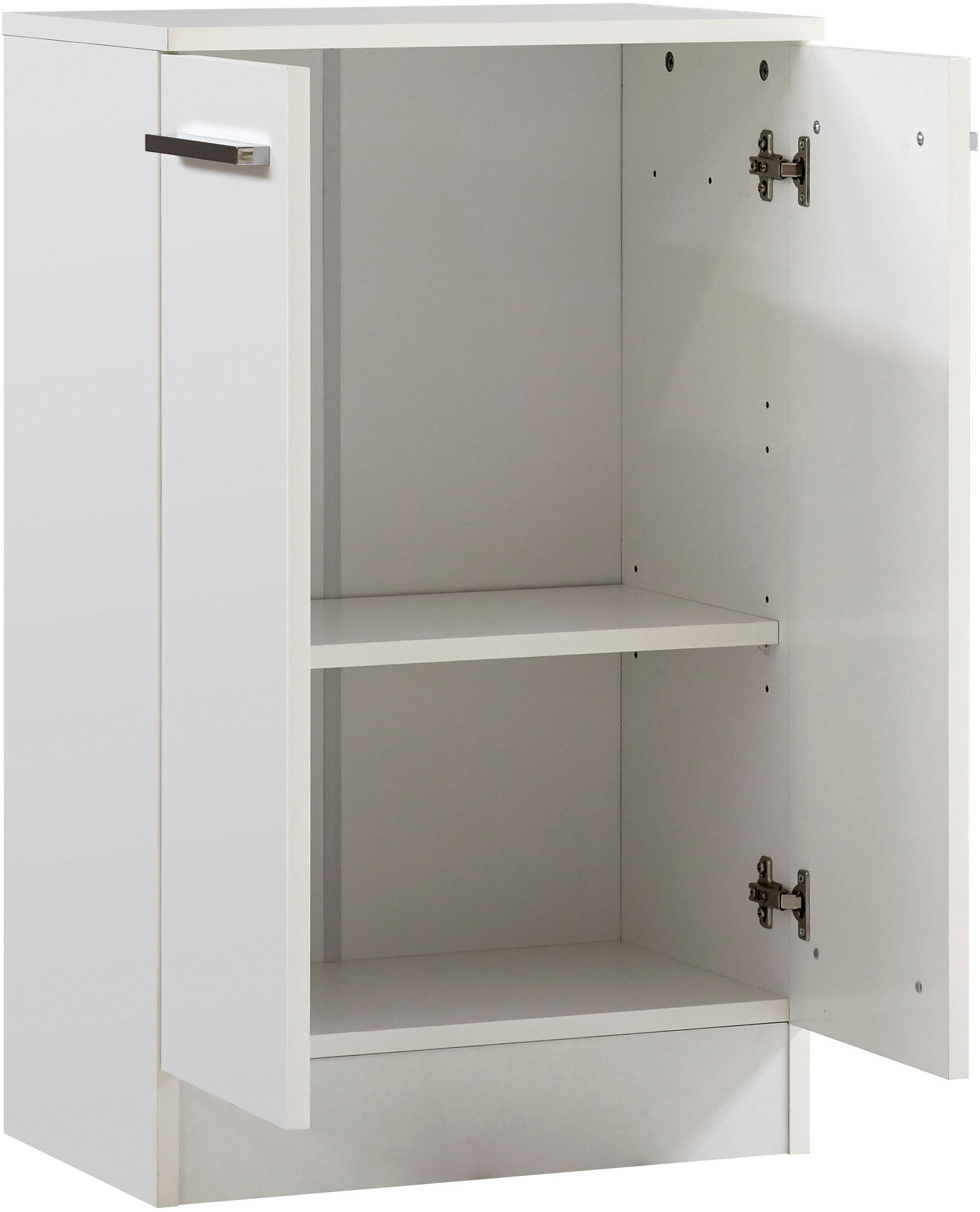 Saphir Badmöbel-Set »Quickset 335 7-teilig, Waschbeckenunterschrank mit LED-Spiegelschrank«, (7 St.), Hochschrank, Unterschränke, Hängeschränke, inkl. Türdämpfer, 13 Türen