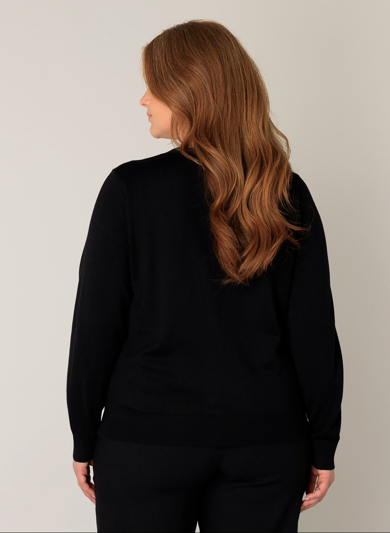Base Level Curvy Cardigan »BAS-YVONNE«