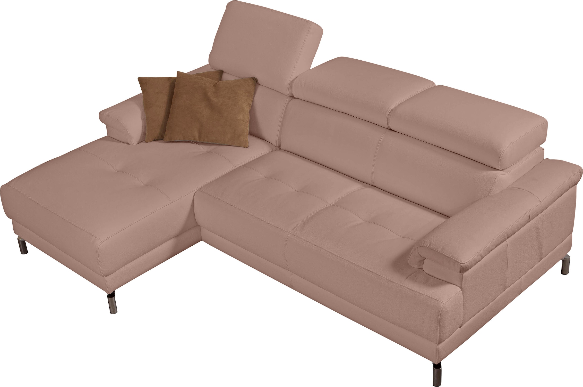 Egoitaliano Ecksofa "Soul, Design und Sitzkomfort auf hohem Niveau, tolle D günstig online kaufen