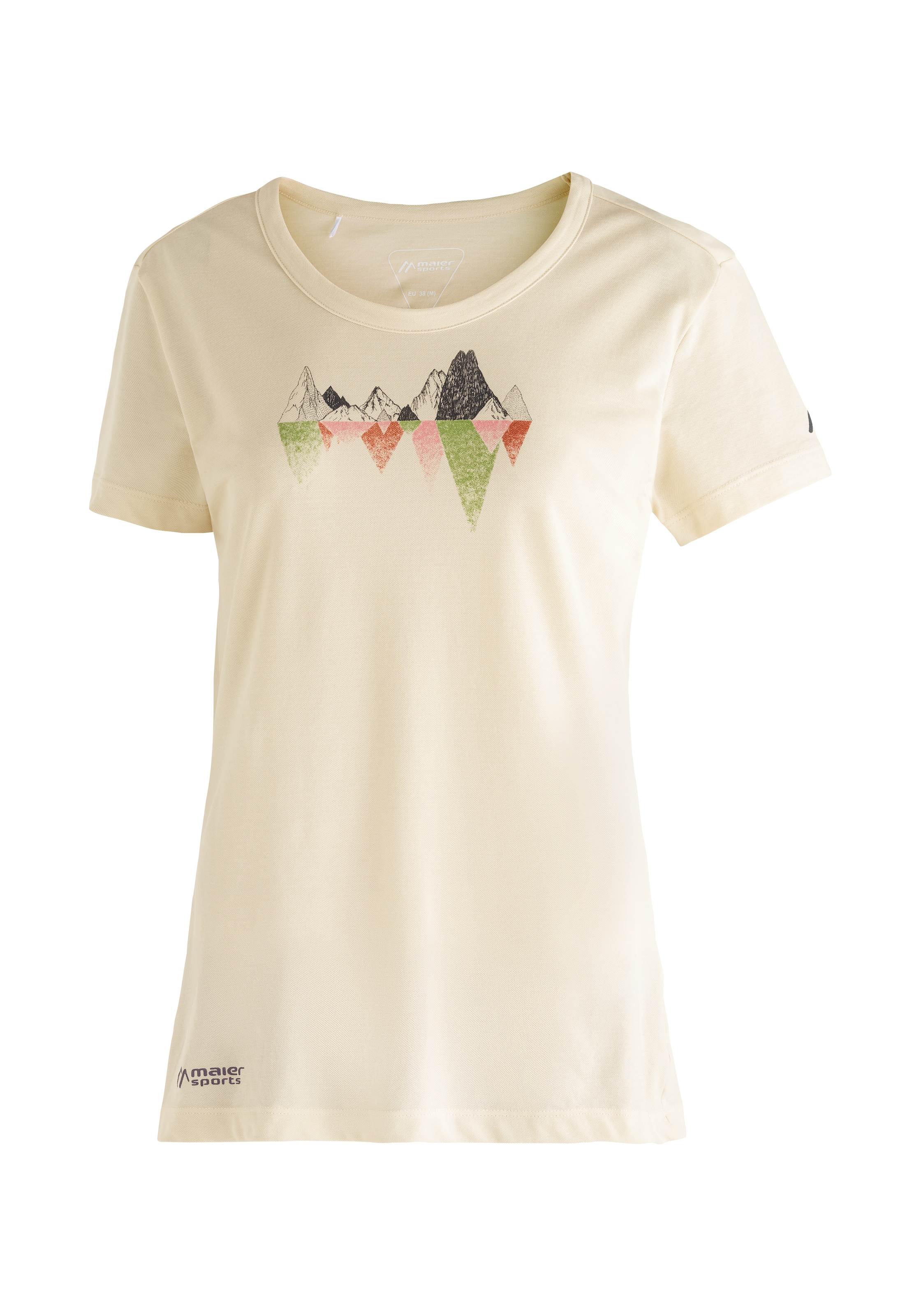Maier Sports T-Shirt »Tilia Shirt W«, Damen Funktionsshirt, Freizeitshirt mit Aufdruck