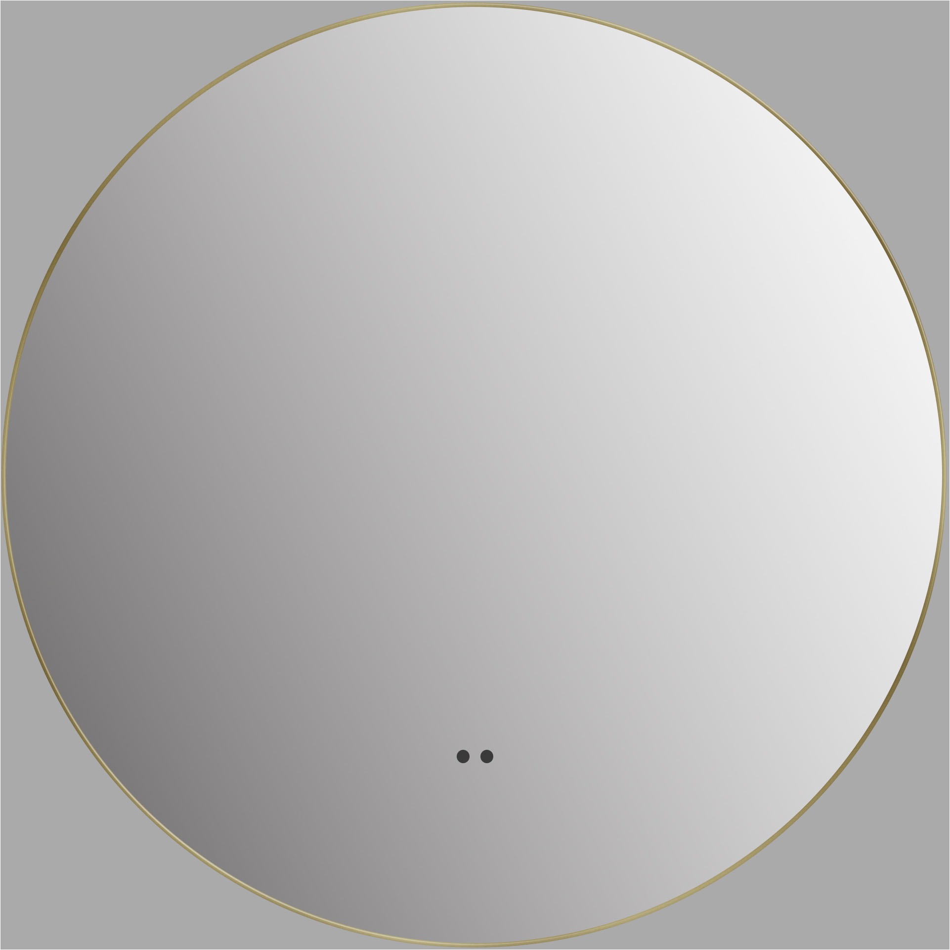 Talos Spiegel »TALOS VERONA«, Hand Wave Sensor, Shine in matt, Ø50 cm