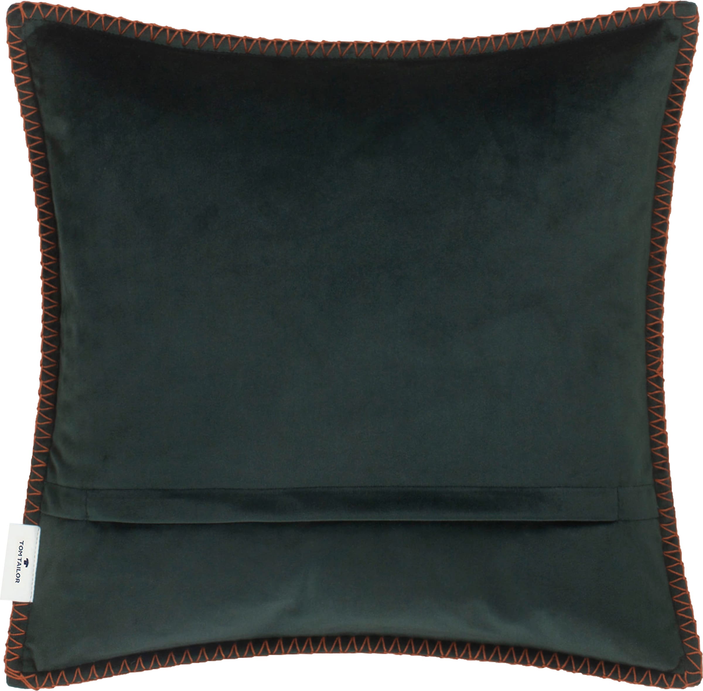 TOM TAILOR HOME Dekokissen »Felt«, mit kontrastfarbiger Kettelung, Kissenhülle ohne Füllung, 1 Stück