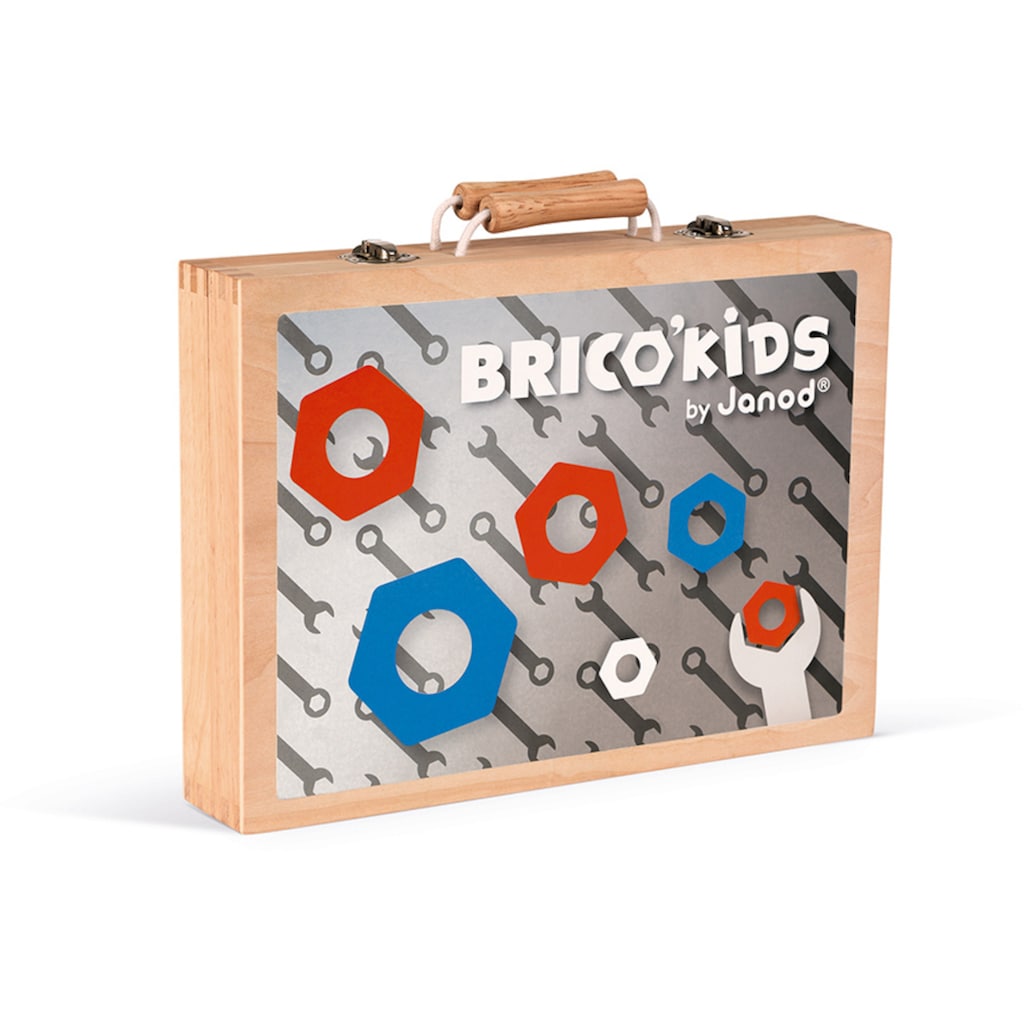 Janod Spielwerkzeugkoffer »Brico'Kids«, (Set, 9 tlg.)