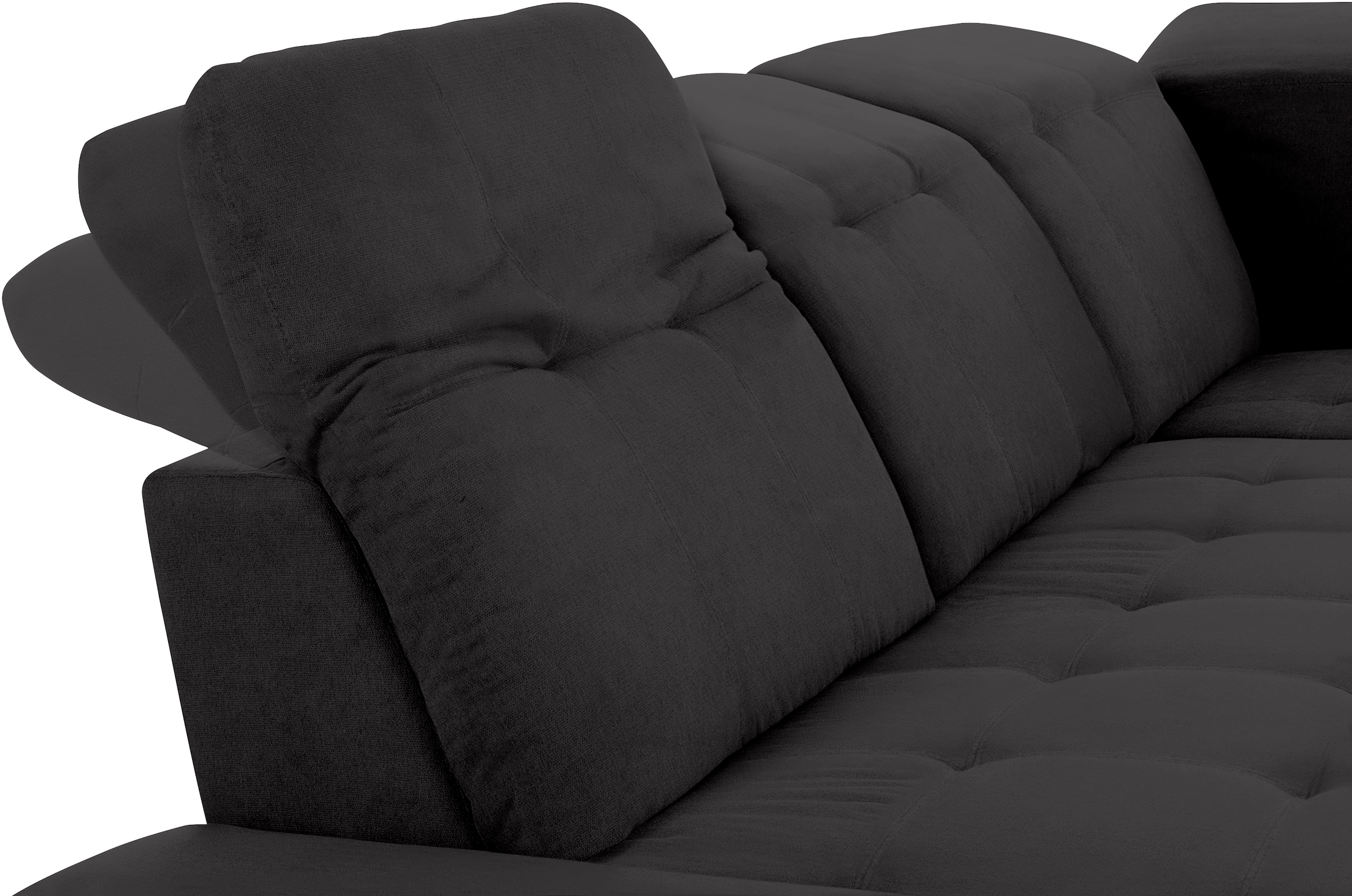 COTTA Ecksofa »Holiday L-Form mit Sitztiefen-, Armteil- und Kopfteilverstellung« wahlweise mit Bettfunktion & Bettkasten