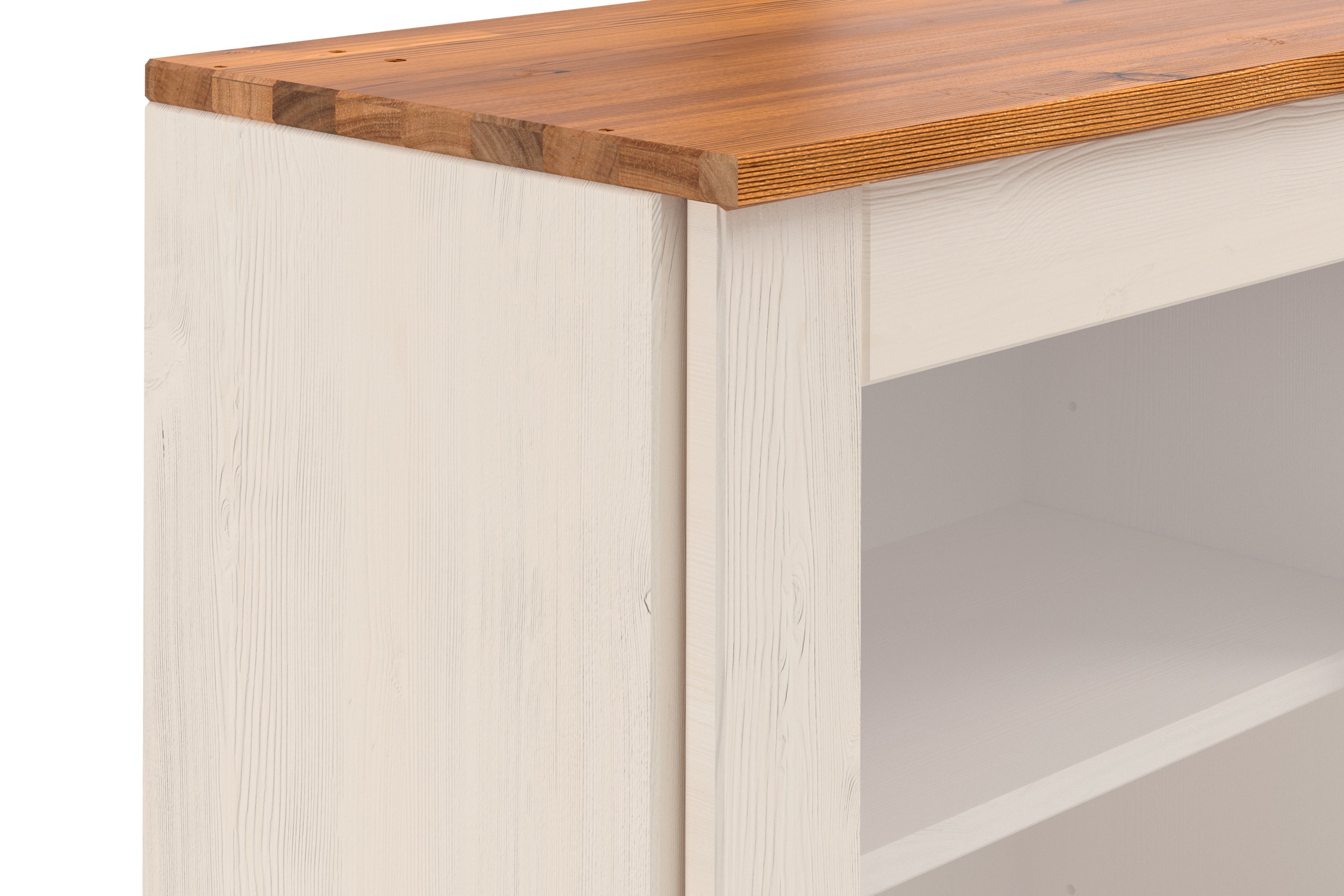 Home affaire Hängeschrank »Alby2«, Mit Metallgriffen und Glastüren, Breite 50 cm