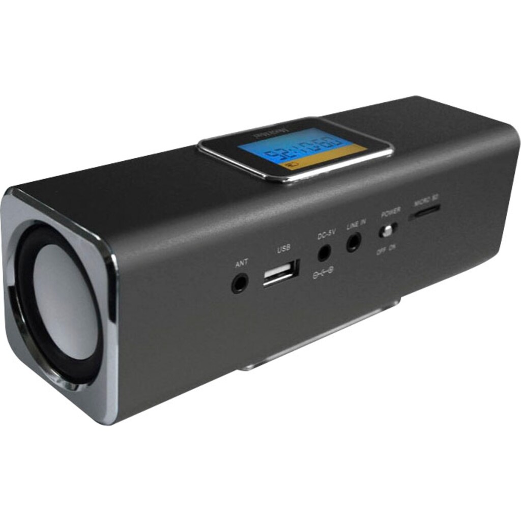 Technaxx Portable-Lautsprecher »MusicMan MA Display Soundstation«, (1 St.)