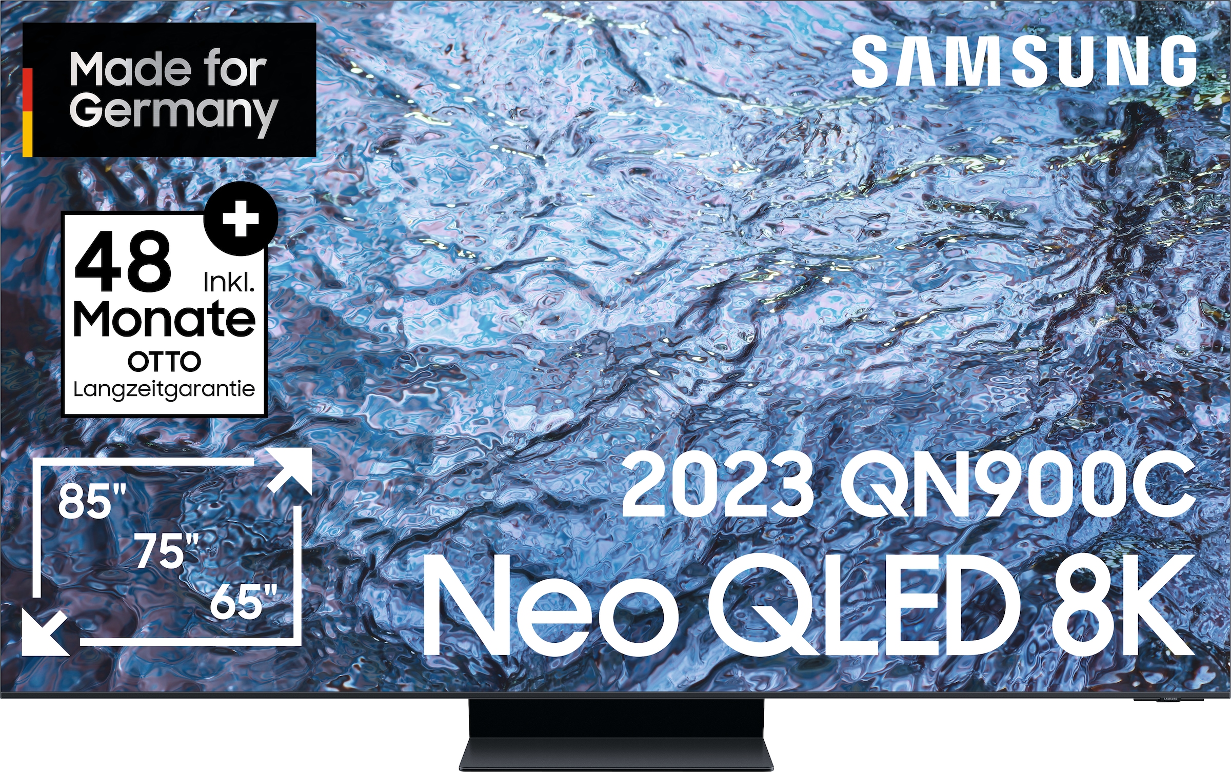 Samsung LED-Fernseher, 214 cm/85 Zoll, 8K, Smart-TV, Neo Quantum HDR 8K Pro, Neural Quantum Prozessor 8K, Infinity Screen