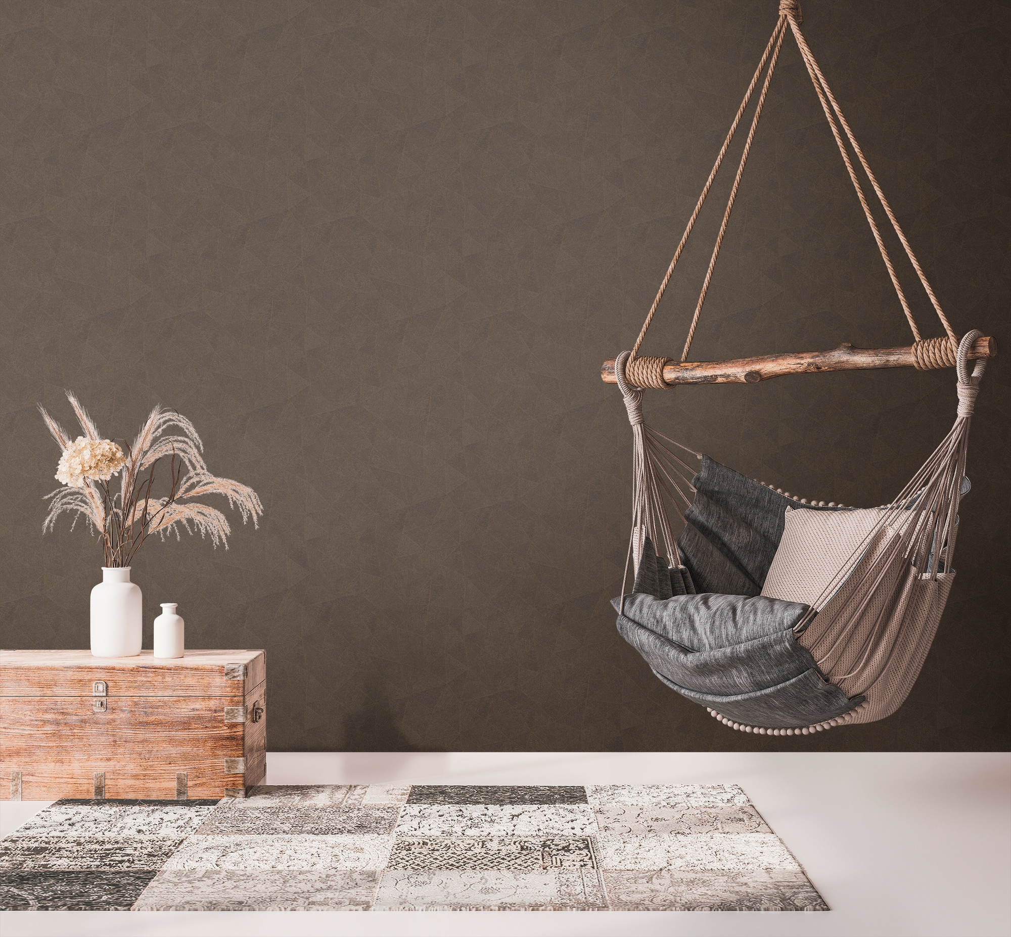 living walls Vliestapete »Metropolitan Stories. Travel Styles. grafische Tapete« gemustert | matt | neutral leicht strukturiert Grafik-Tapete Uni Strukturtapete Designtapete Tapeten Wohnzimmer Flur