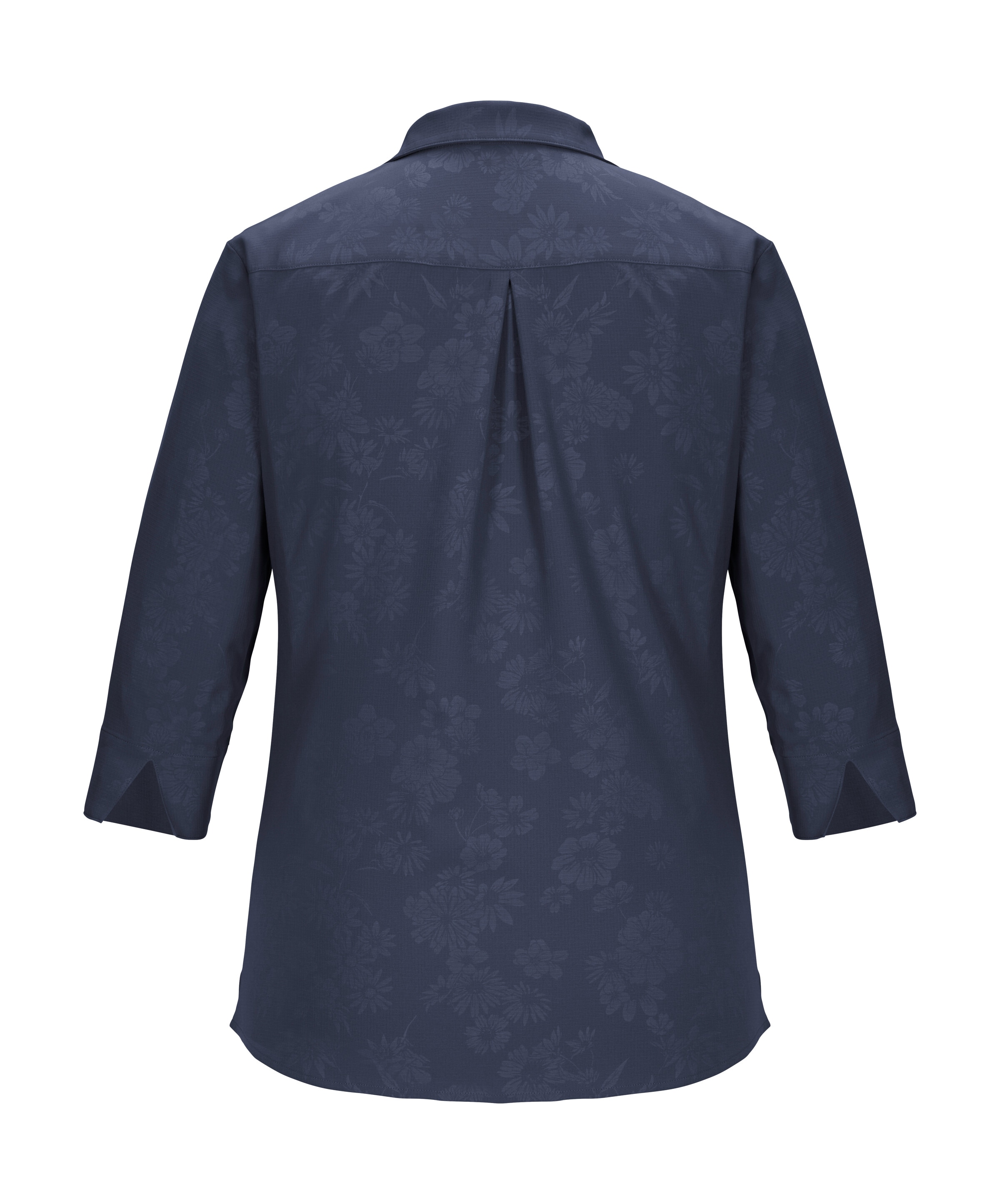 Killtec Funktionshemd »KOS 62 WMN WVN SHRT« Schnelltrocknende Bluse mit floralem Print und Rückenraffung