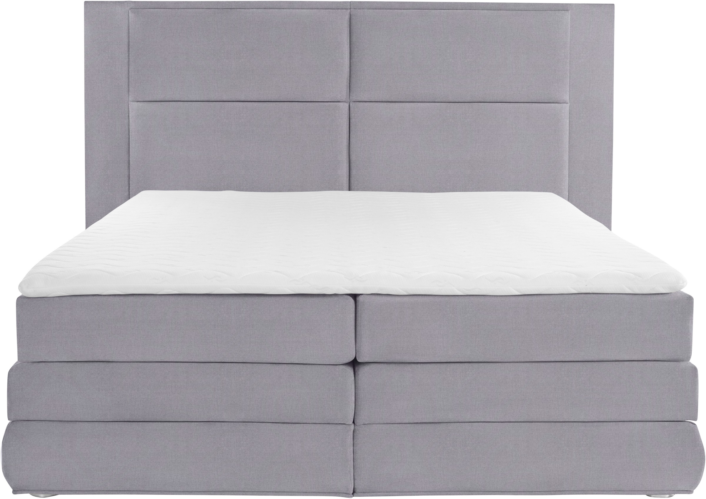 COLLECTION AB Boxspringbett »Copenhagen«, inklusive Bettkasten, Topper, wahlweise mit LED-Beleuchtung