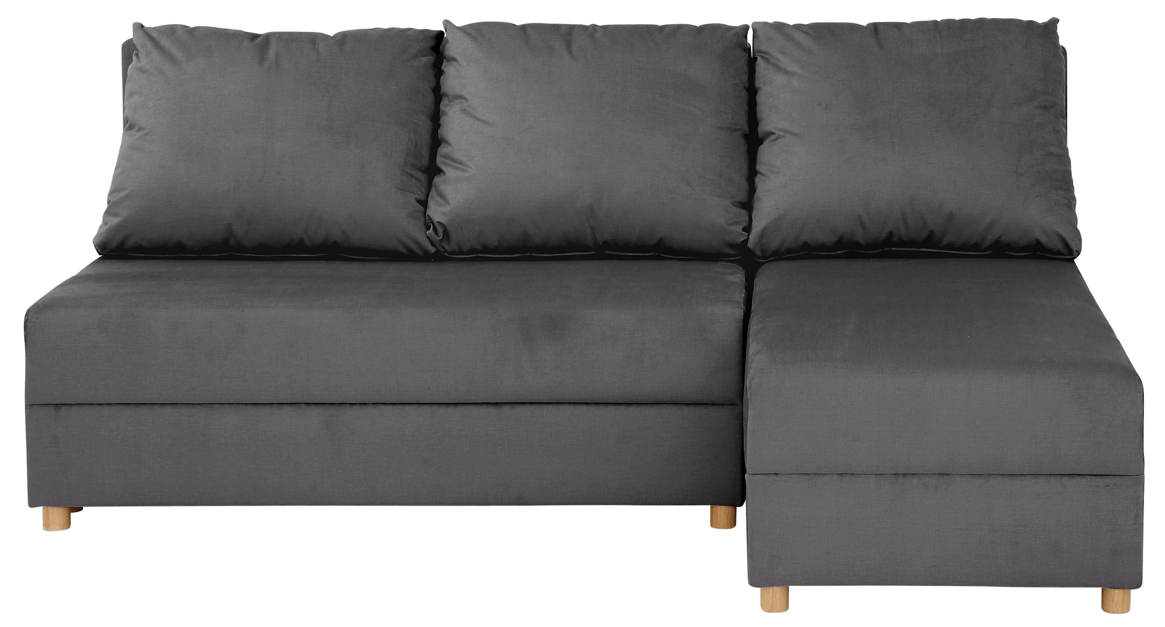 INOSIGN Ecksofa »Mick L-Form«, Longchair links/rechts montierbar, wahlweise mit Bettfunktion