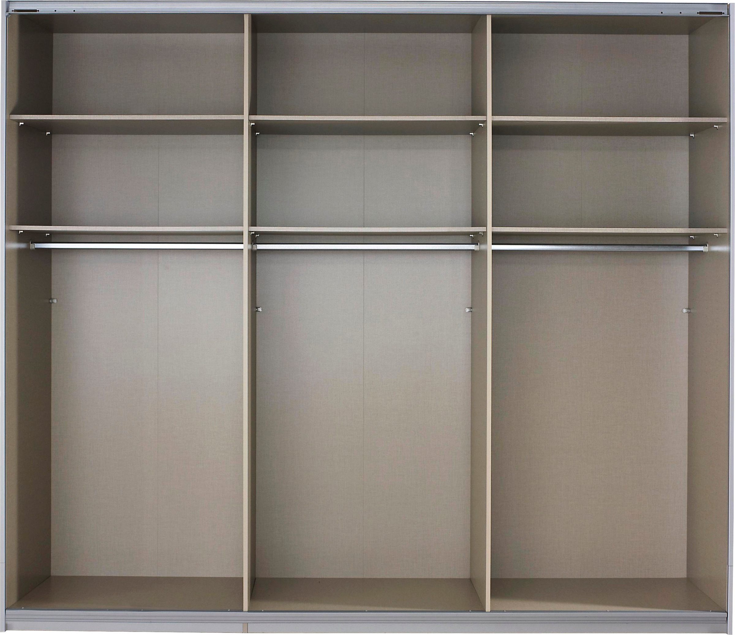 rauch Schwebetürenschrank »Quadra Kleiderschrank BESTSELLER Schrank Gaderobe«, mit Möglichkeit zur individuellen Frontgestaltung, leichtgängige Türen