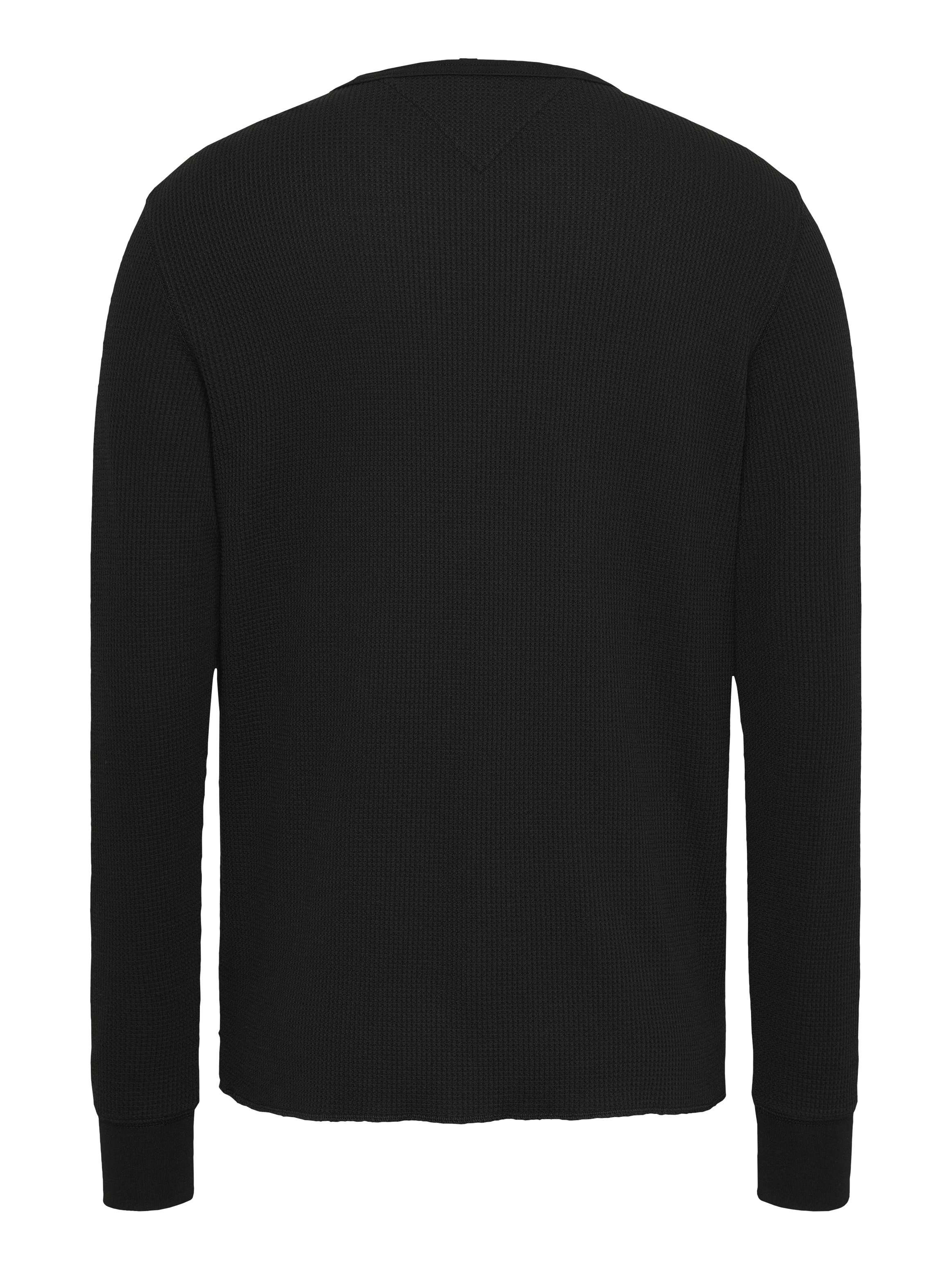 Tommy Jeans Langarmshirt »TJM SLIM WAFFLE L/S TEE EXT«, mit Waffelstruktur