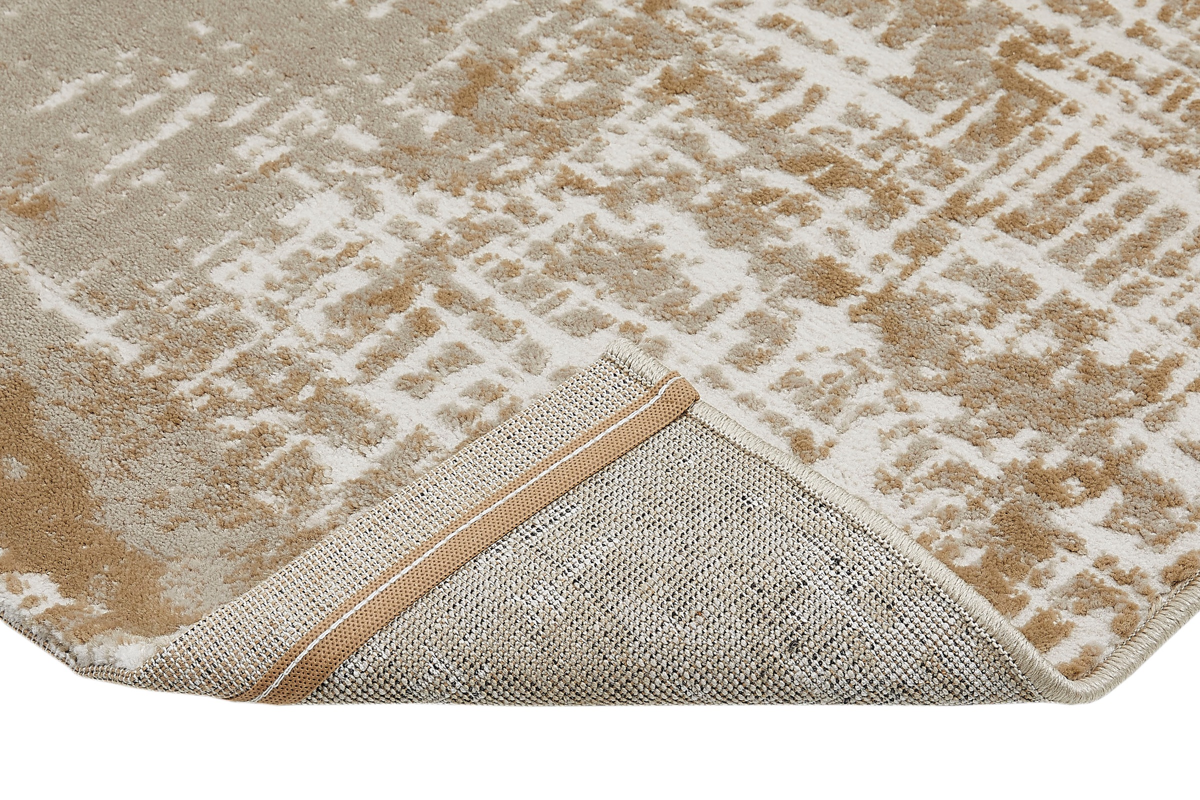 LUXOR living Teppich »Saragossa«, rechteckig, 15 mm Höhe, Kurzflor, modernes Design, ideal in Schlafzimmer & Wohnzimmer