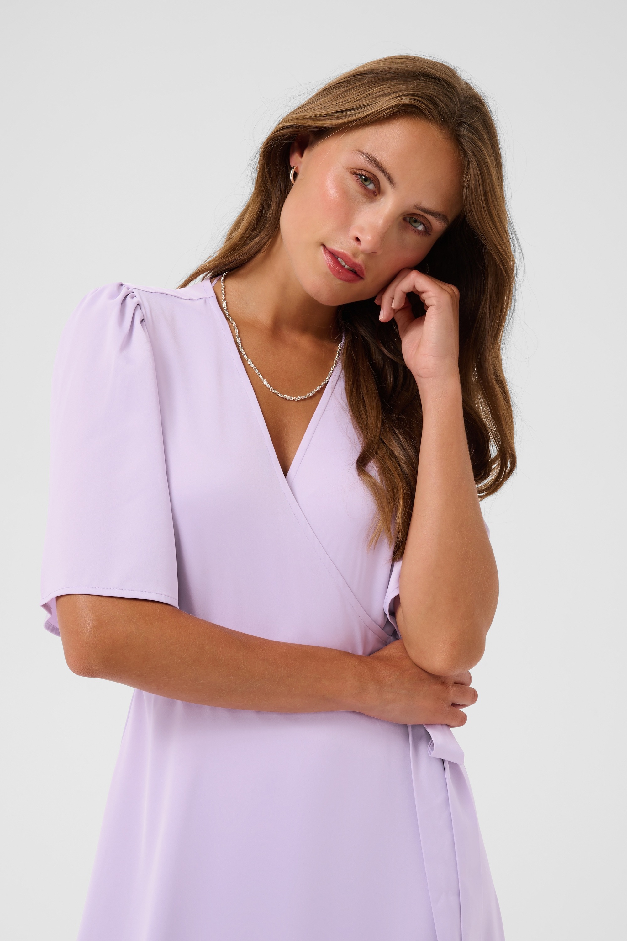 KAFFE Midikleid »Damen Kleid KAsadie«