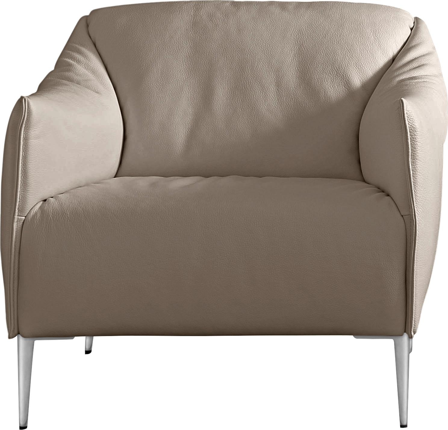 W.SCHILLIG Cocktailsessel »sally«, mit Metallfüßen in Chrom glänzend