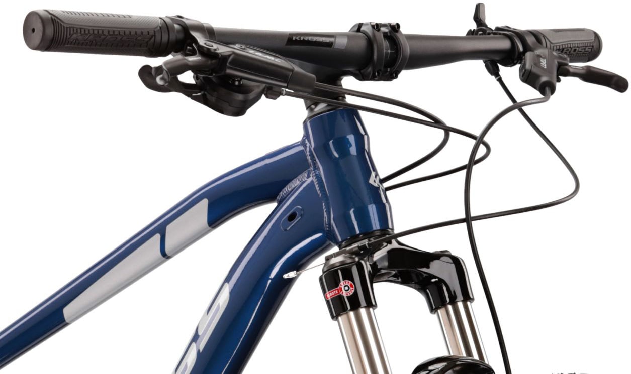 Kross Mountainbike »KROSS MTB Hardtail Level 5.0 29" blau 11 Gänge«, 11 Gang, Shimano, DEORE M5100 Schaltwerk, Kettenschaltung