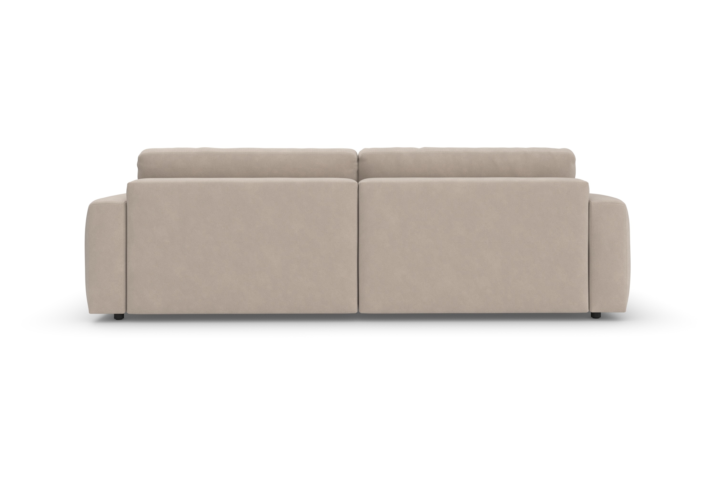 TRENDMANUFAKTUR Big-Sofa »Bourbon, Designsofa,«, mit extra hohem Sitzkomfort, in trendigem Cord Bezug erhältlich