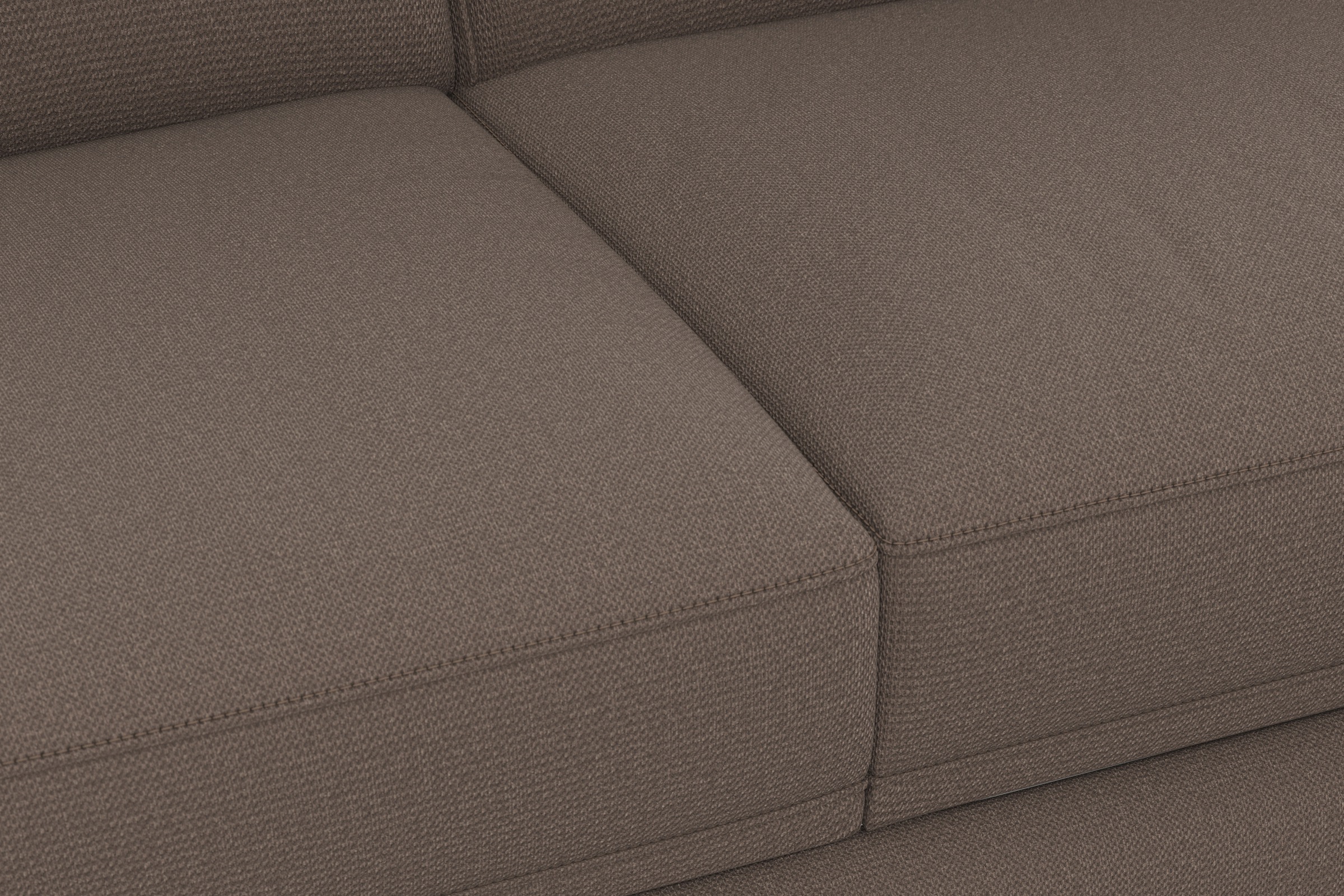 sit&more Ecksofa »Dundee L-Form«, mit Federkern und Massivholzfüßen, wahlweise mit Kopfteilverstellung