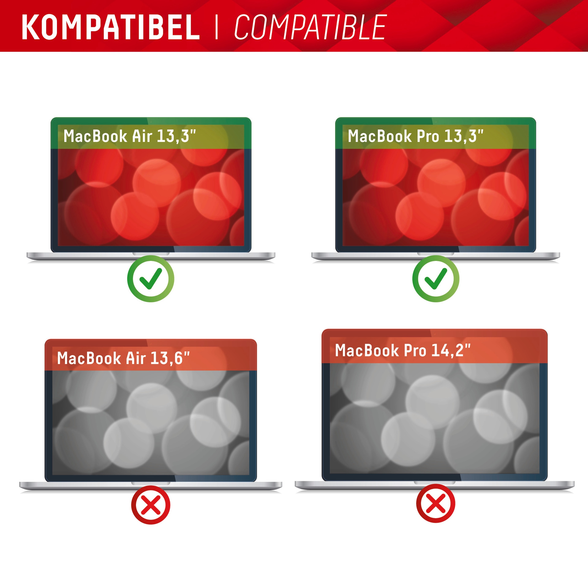 Displex Displayschutzfolie »Privacy Safe - MacBook Air/Pro 13,3«, Blickschutzfilter