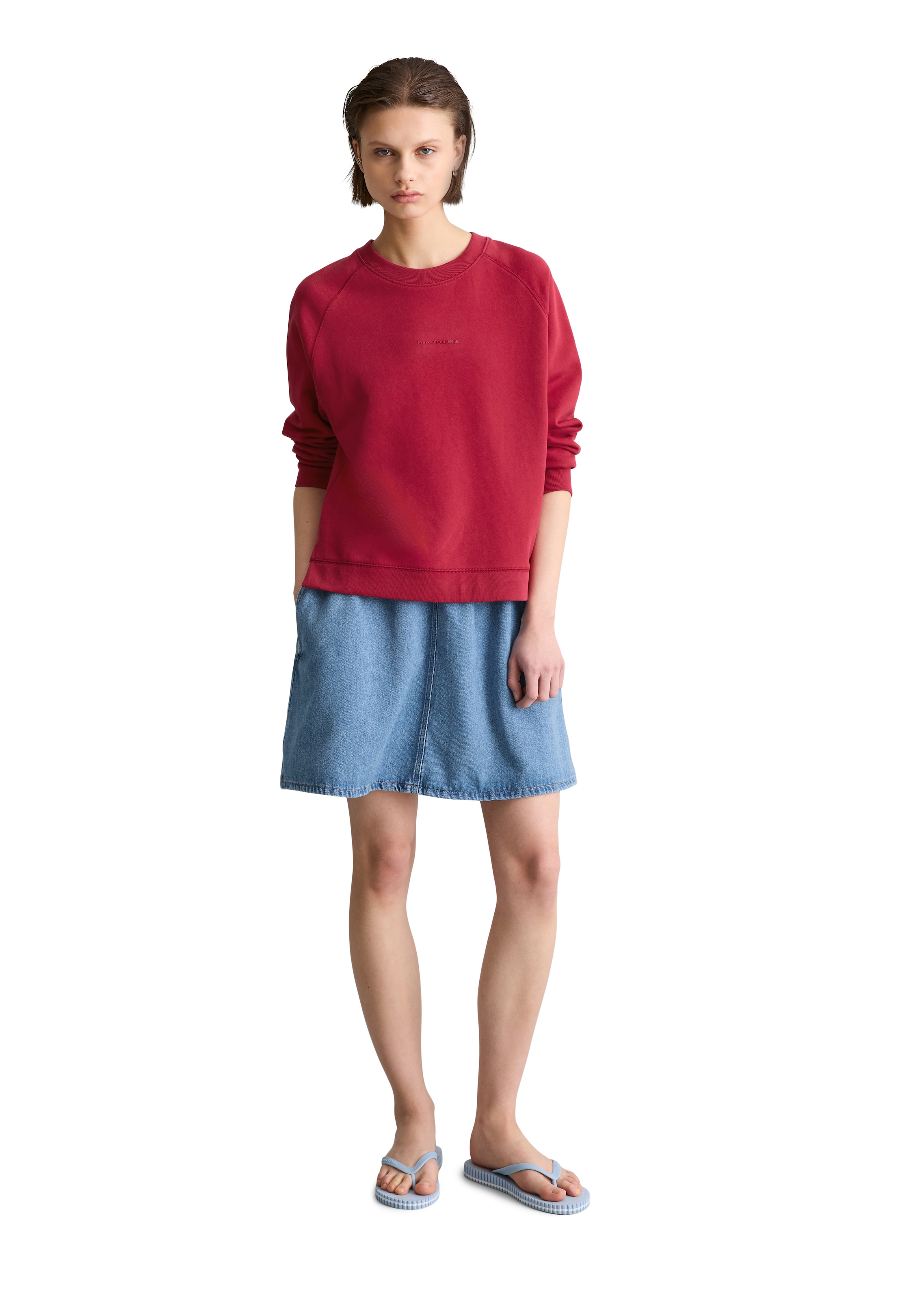 Marc O'Polo DENIM Sweatshirt , relaxed aus Organic Cotton
