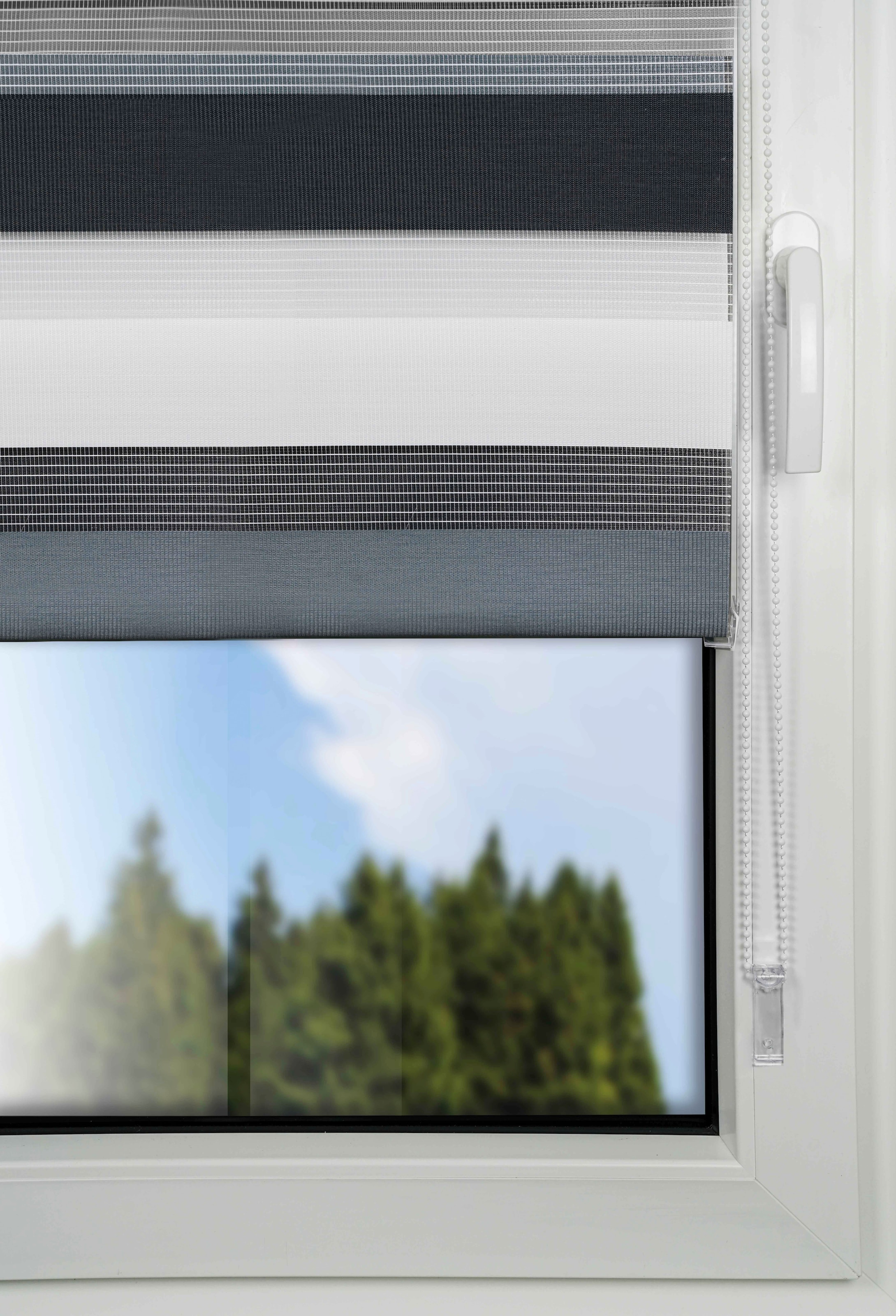 mydeco Doppelrollo »Just-Triple«, Lichtschutz, ohne Bohren, freihängend