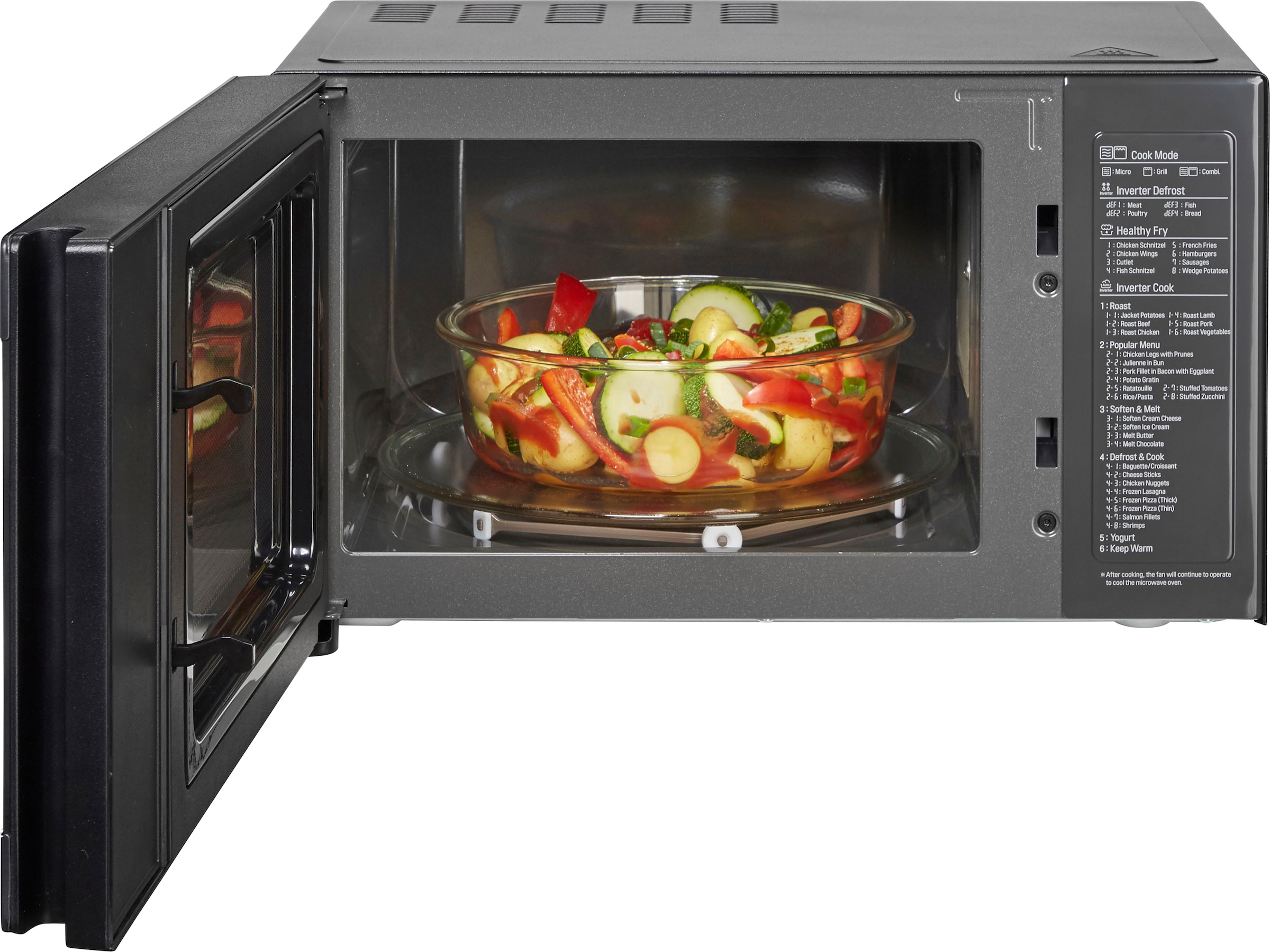 LG Mikrowelle »MH 6565 CPB«, Mikrowelle-Grill, 1000 W