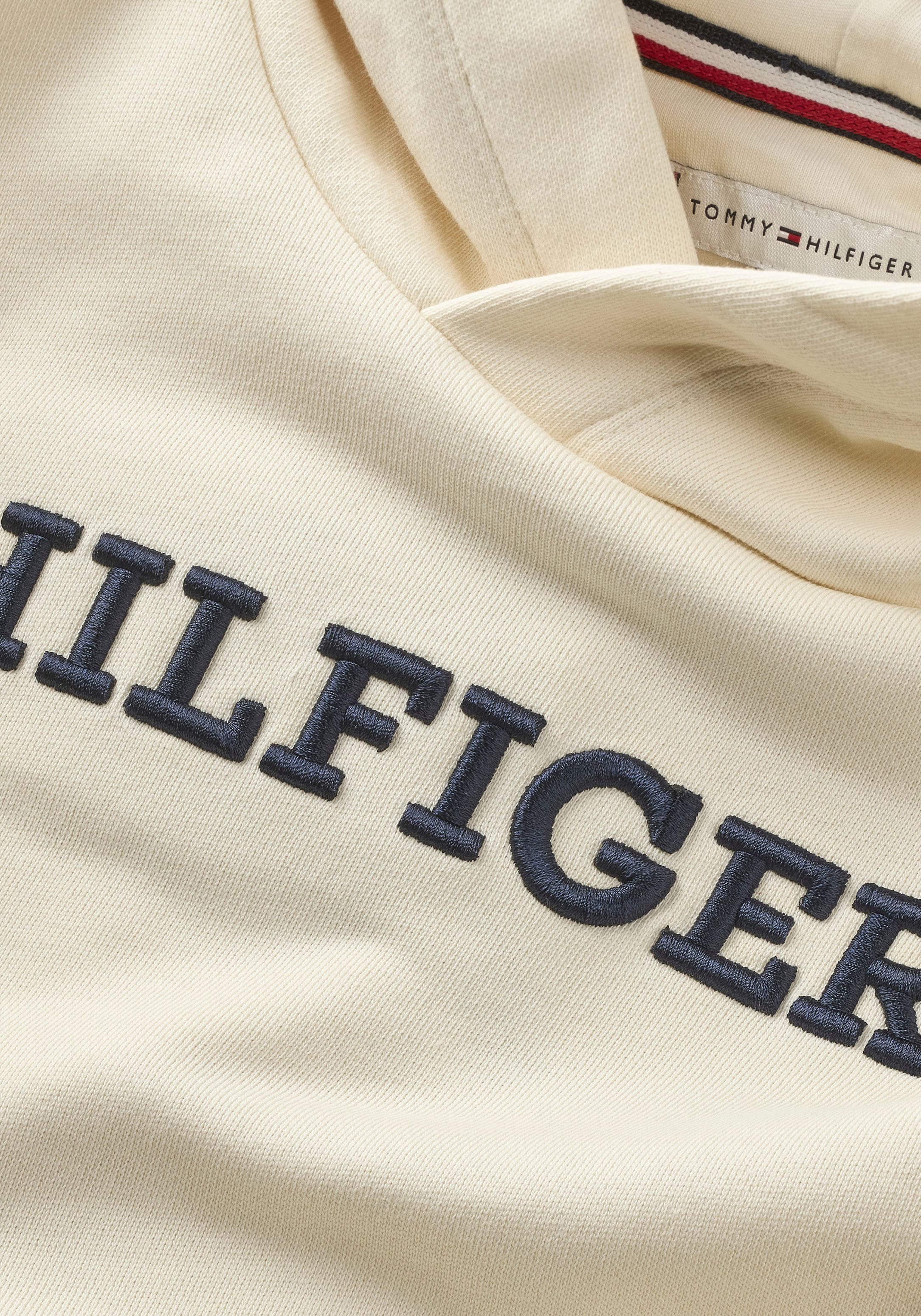 Tommy Hilfiger Kapuzensweatshirt »U MONOTYPE HOODIE«, mit Logo-Stickerei auf der Brust