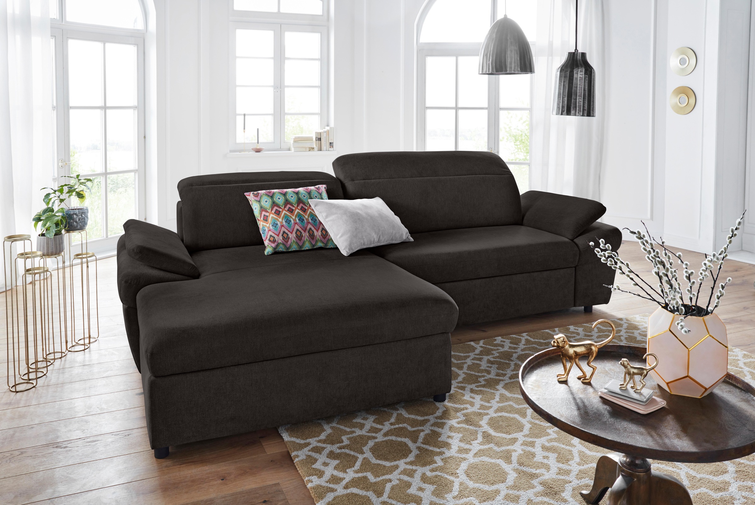 exxpo - sofa fashion Ecksofa "Arles, bequeme Federkernunterfederung, OTTOs günstig online kaufen
